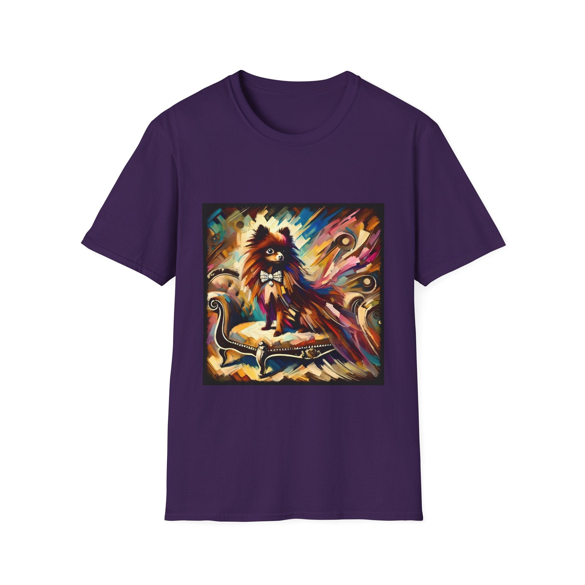 Pomeranian Bold Swirl | Unisex Dog T-Shirt