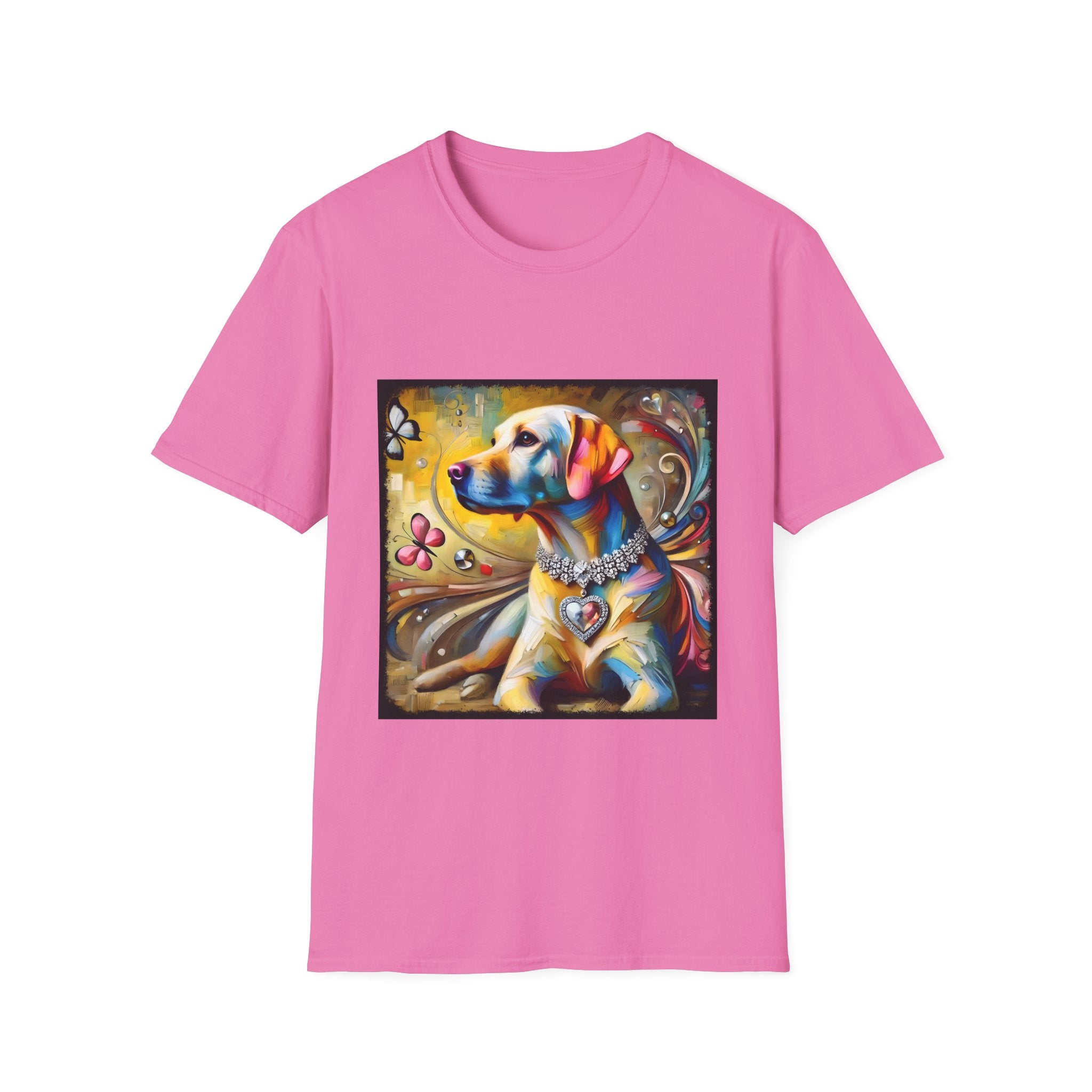 Labrador Retriever Diamond Heart Classic | Unisex Dog T-Shirt