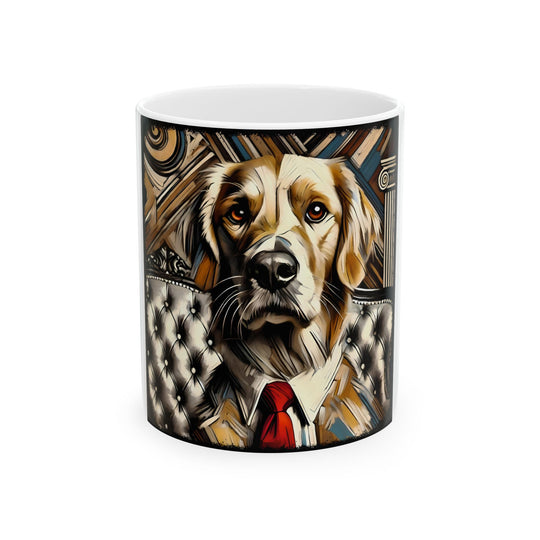 Golden Retriever Mug Perfect Gentleman Dog Lover Gift ceramic mug