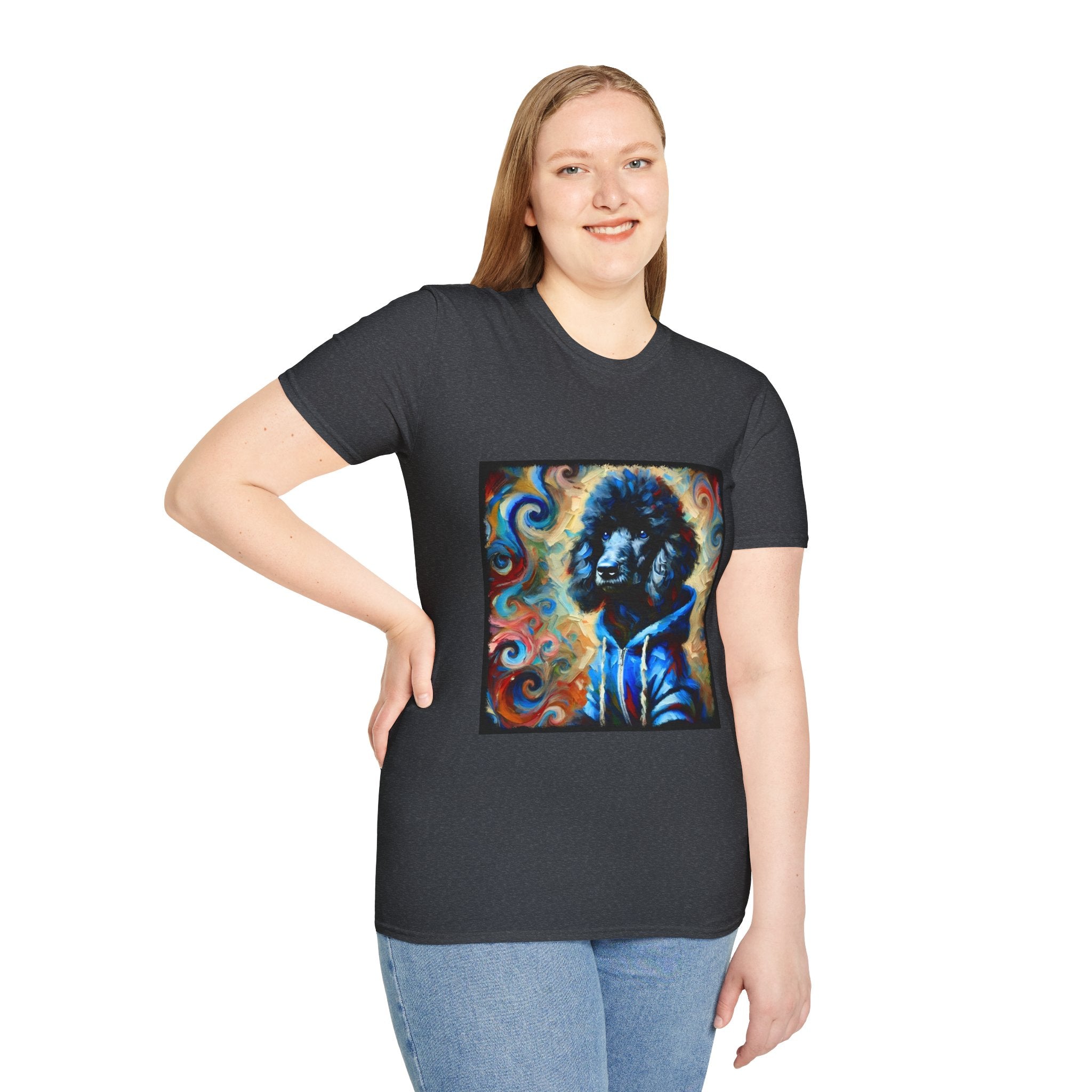 Poodle Style Rebel Swirl | Unisex Dog T-Shirt