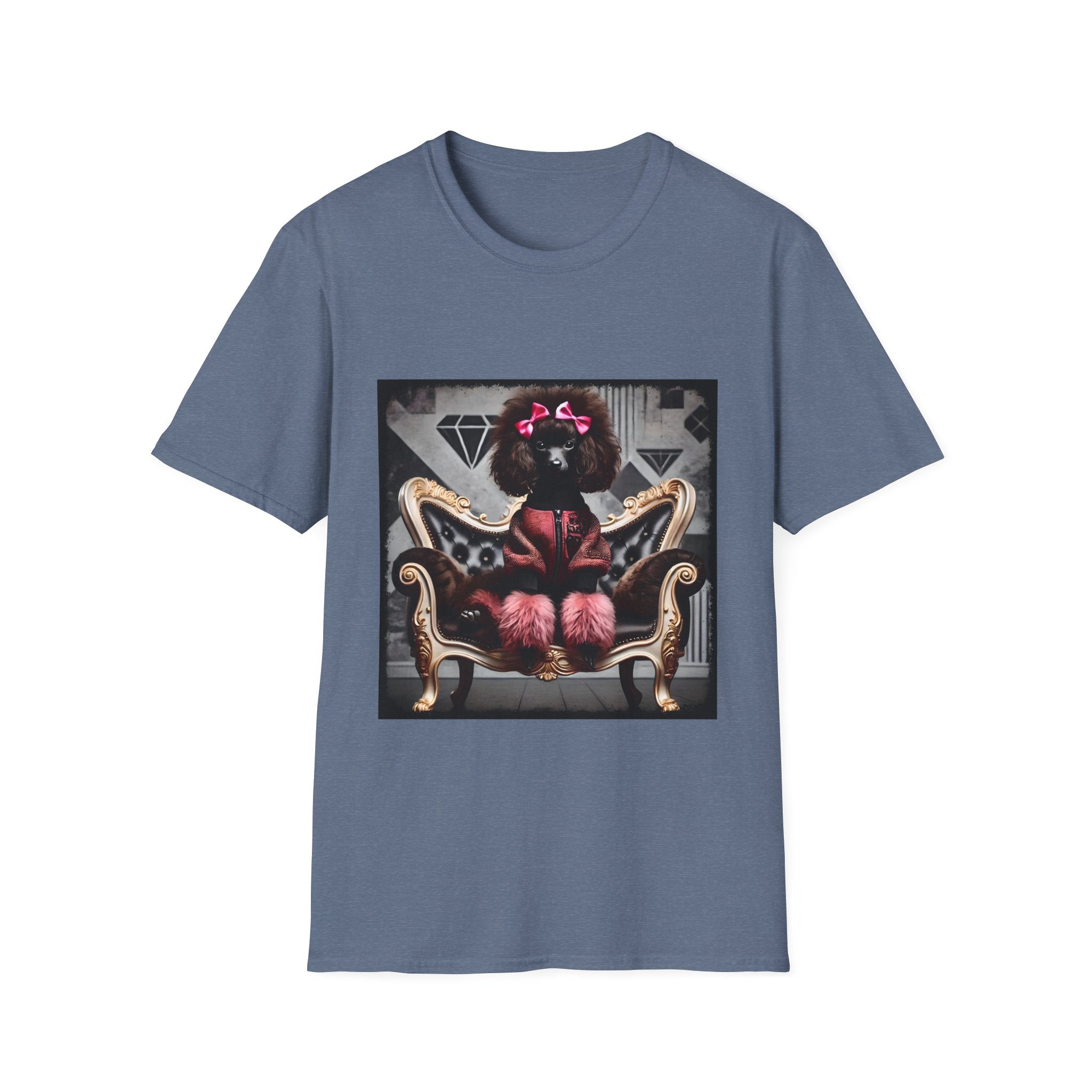 Poodle Pink Icon  | Unisex Dog T-Shirt