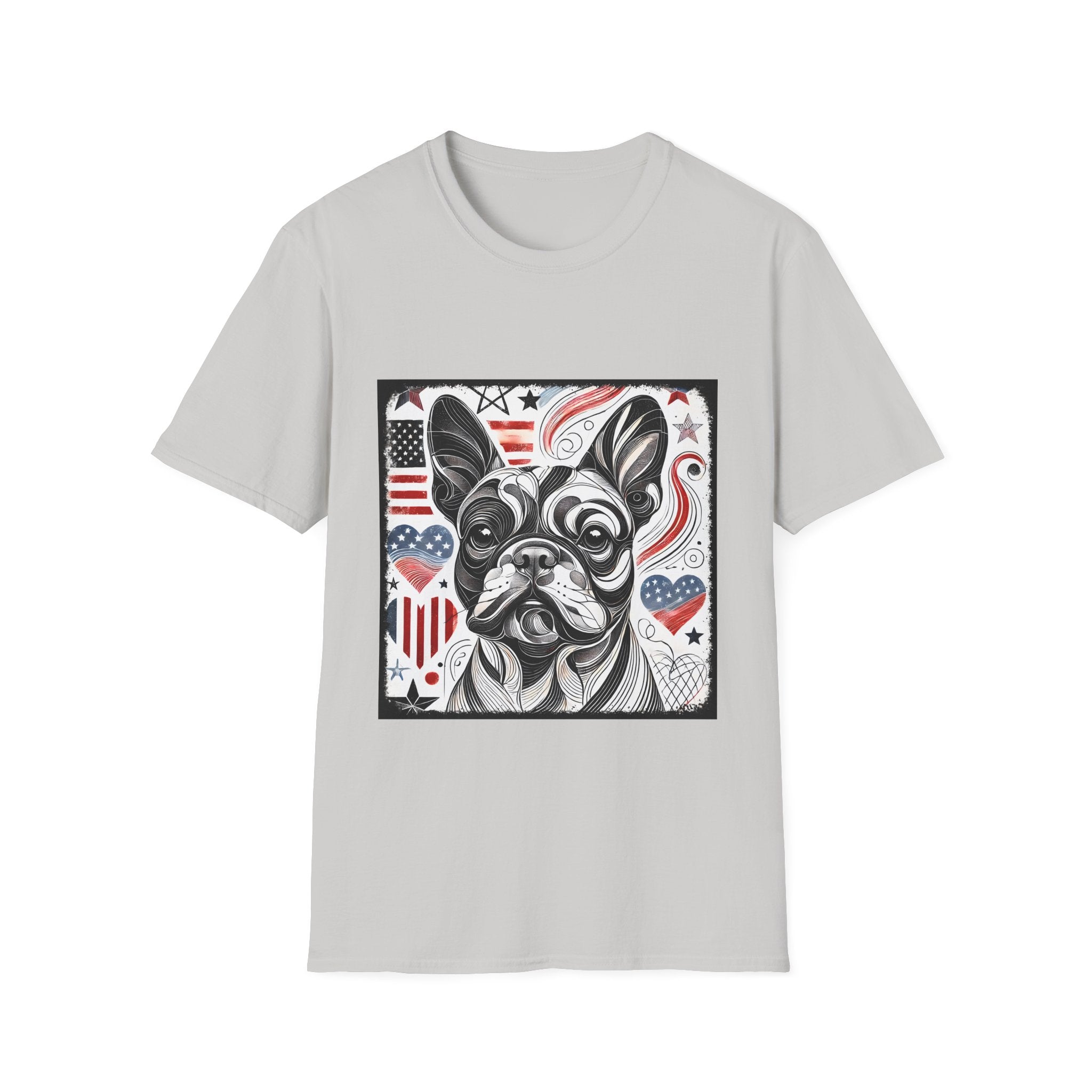 French Bulldog Shirt | Americana Dream Dog Lover Tee