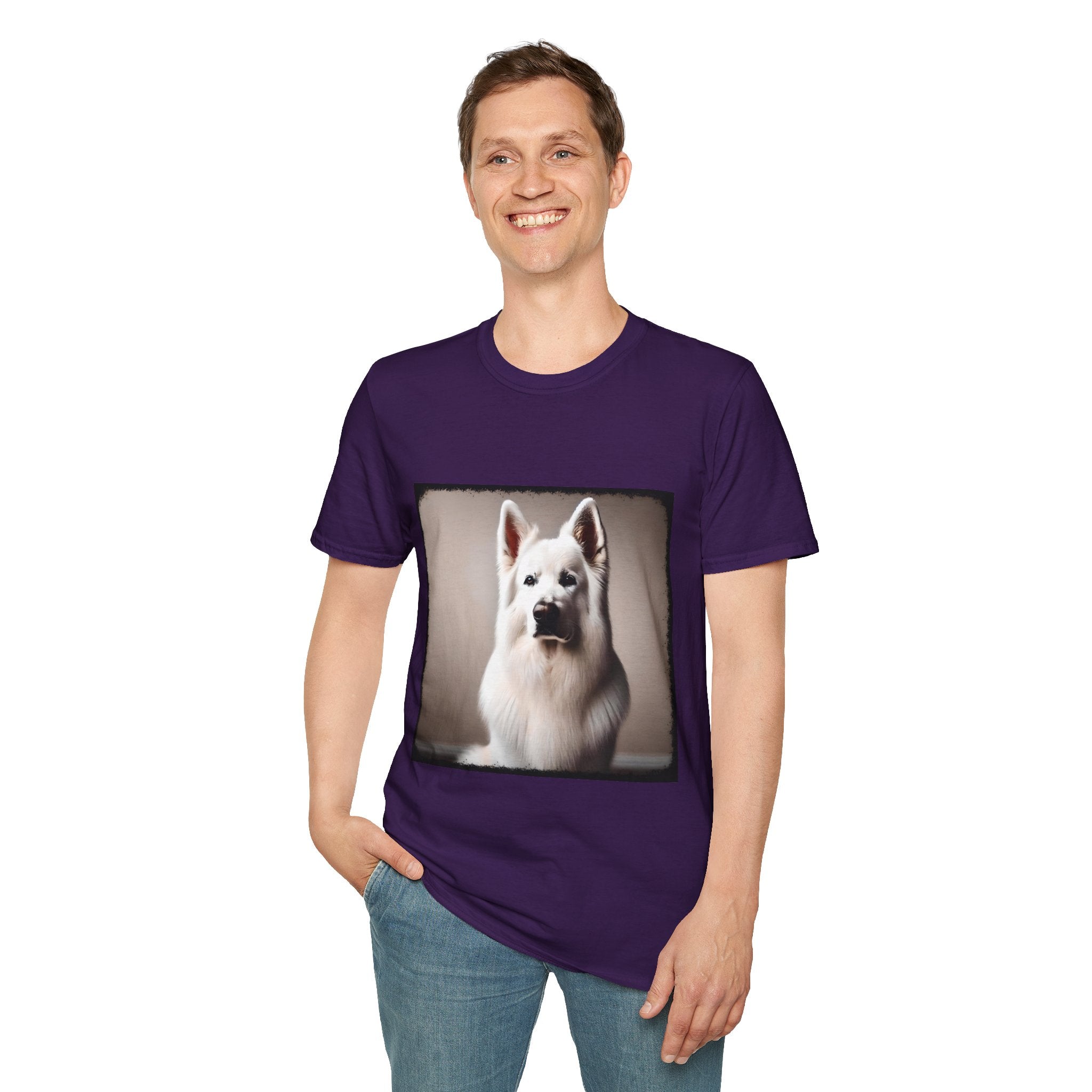 German Shepherd Pure Portrait  | Unisex Dog T-Shirt