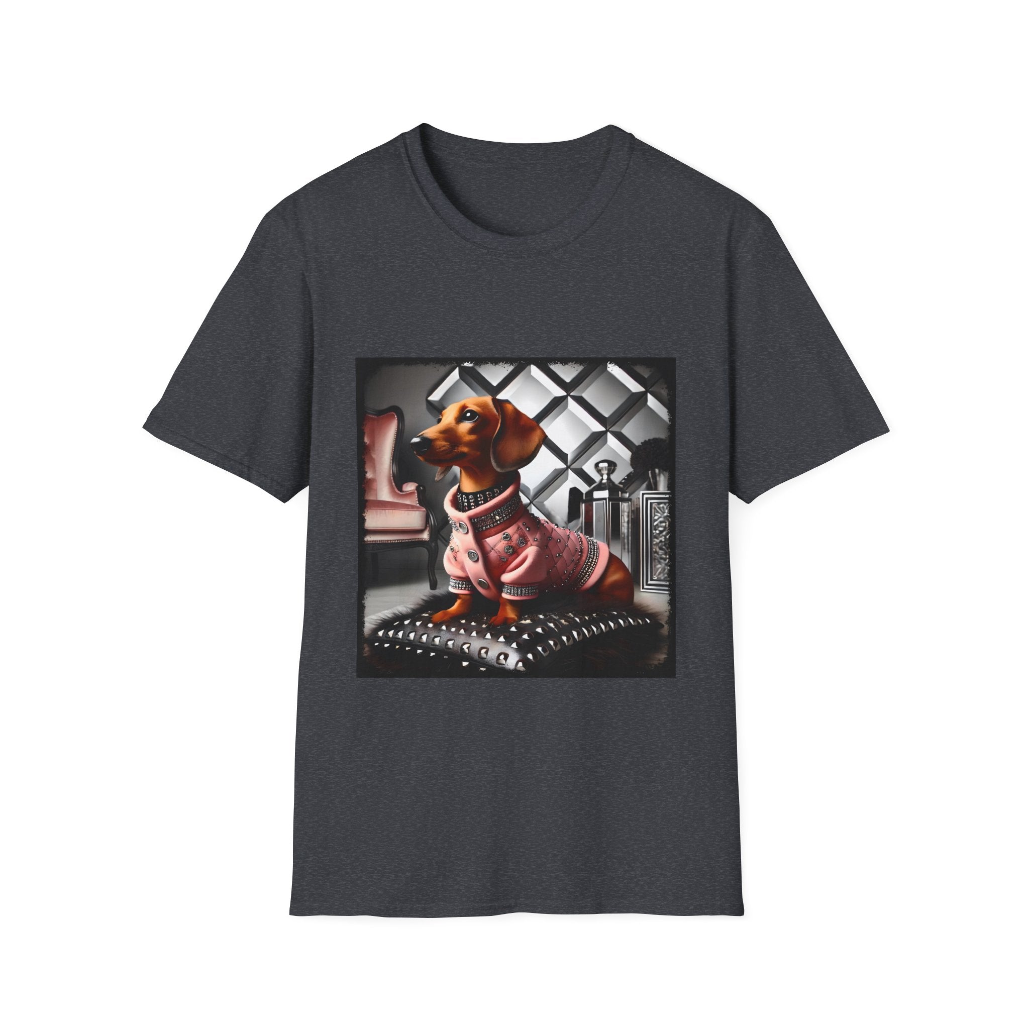 Dachshund Glam Icon | Unisex Dog T-Shirt