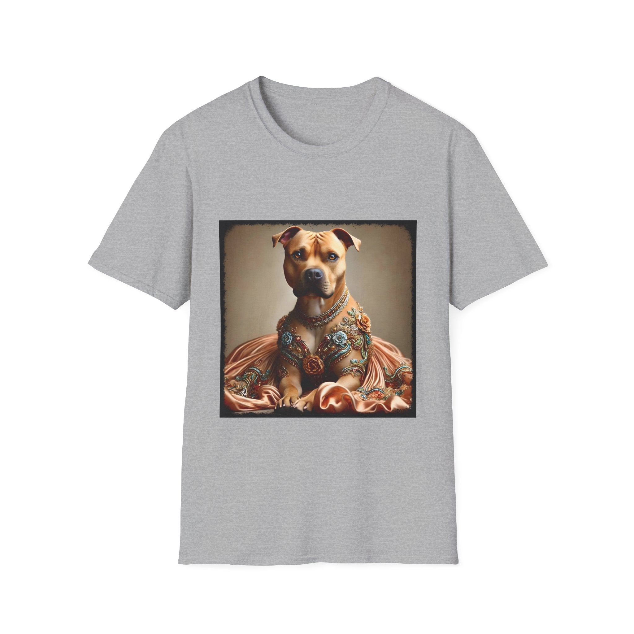 American Pit Bull Terrier Shirt | Sparkle Queen Dog Lover Tee