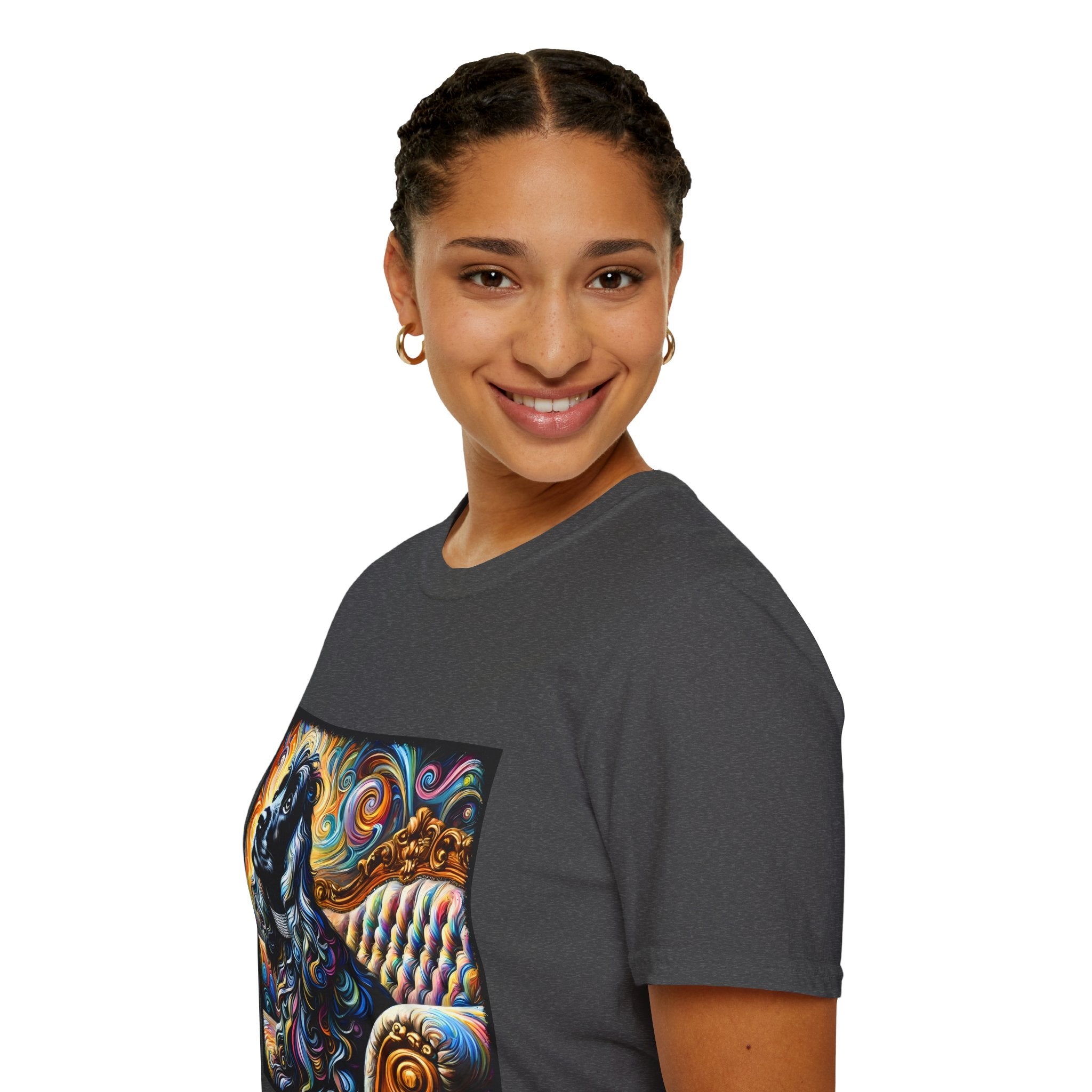 Cocker Spaniel Bold Swirl | Unisex Dog T-Shirt