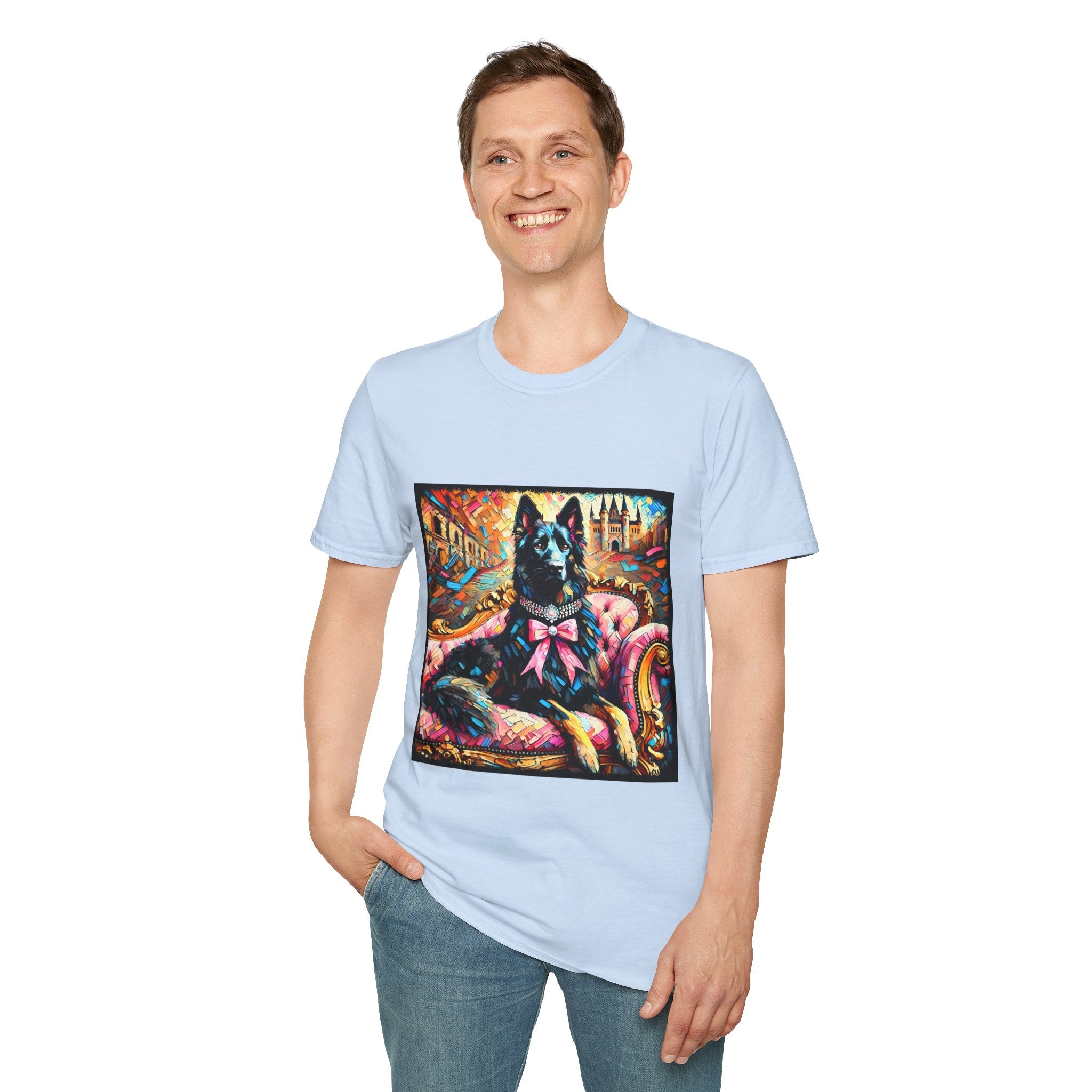 German Shepherd Diamond Princess Classic  | Unisex Dog T-Shirt