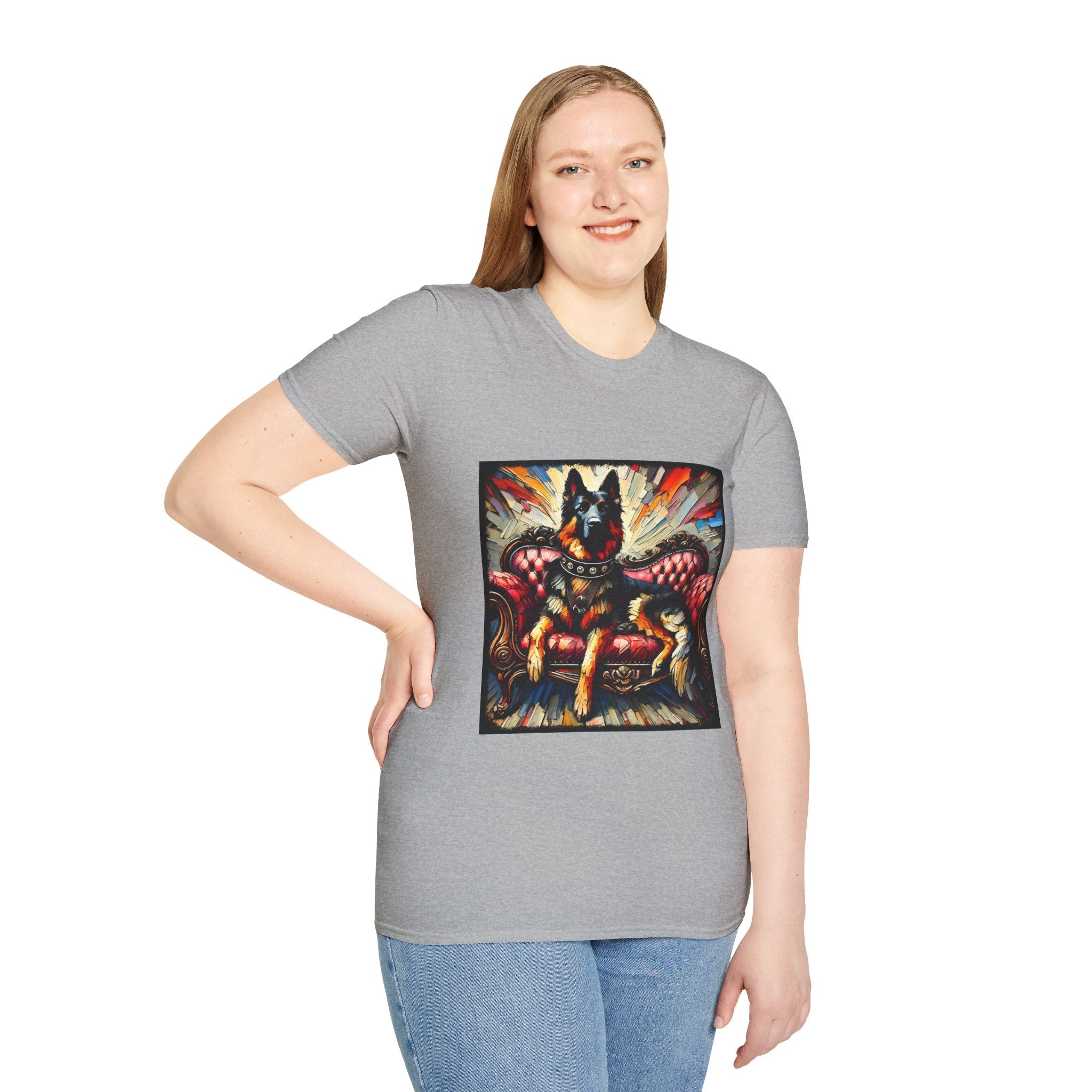 German Shepherd Hardcore Classic  | Unisex Dog T-Shirt