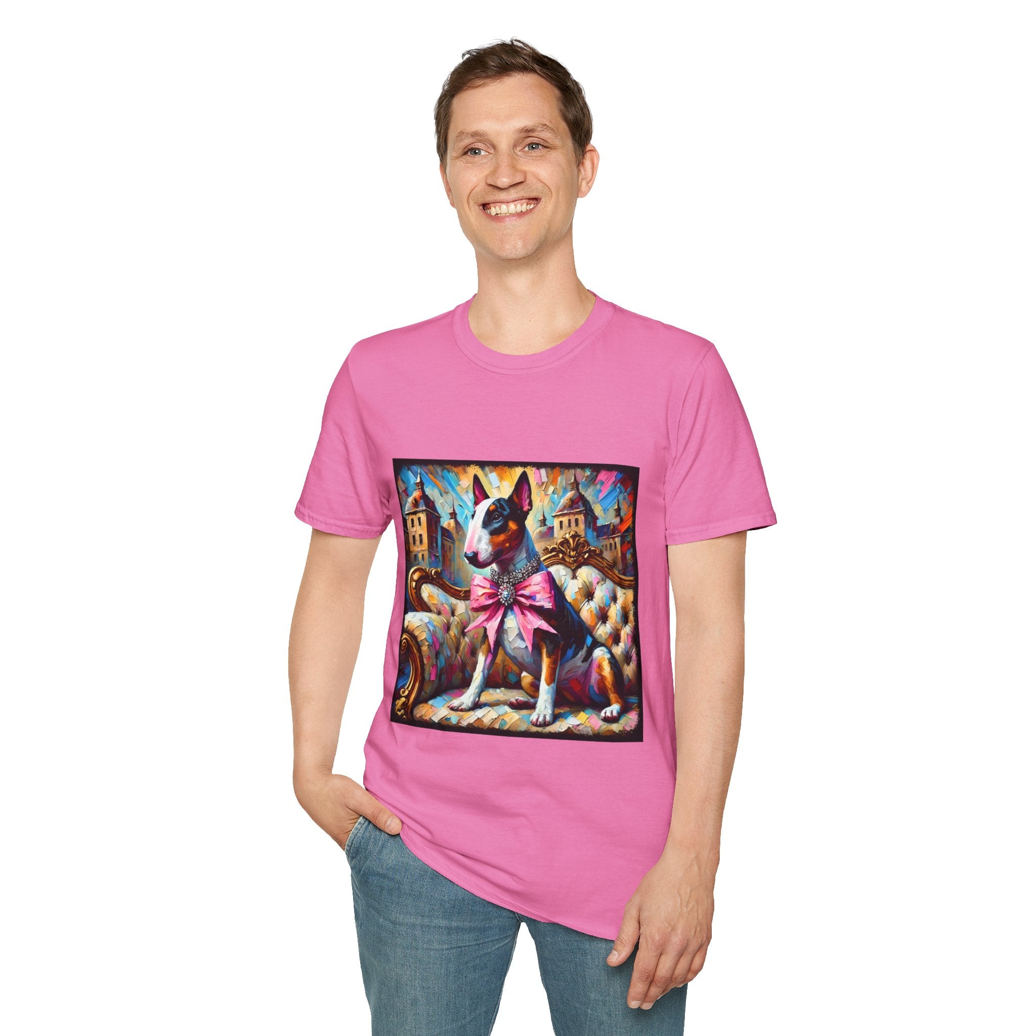 Bull Terrier Diamond Princess Classic | Unisex Dog T-Shirt