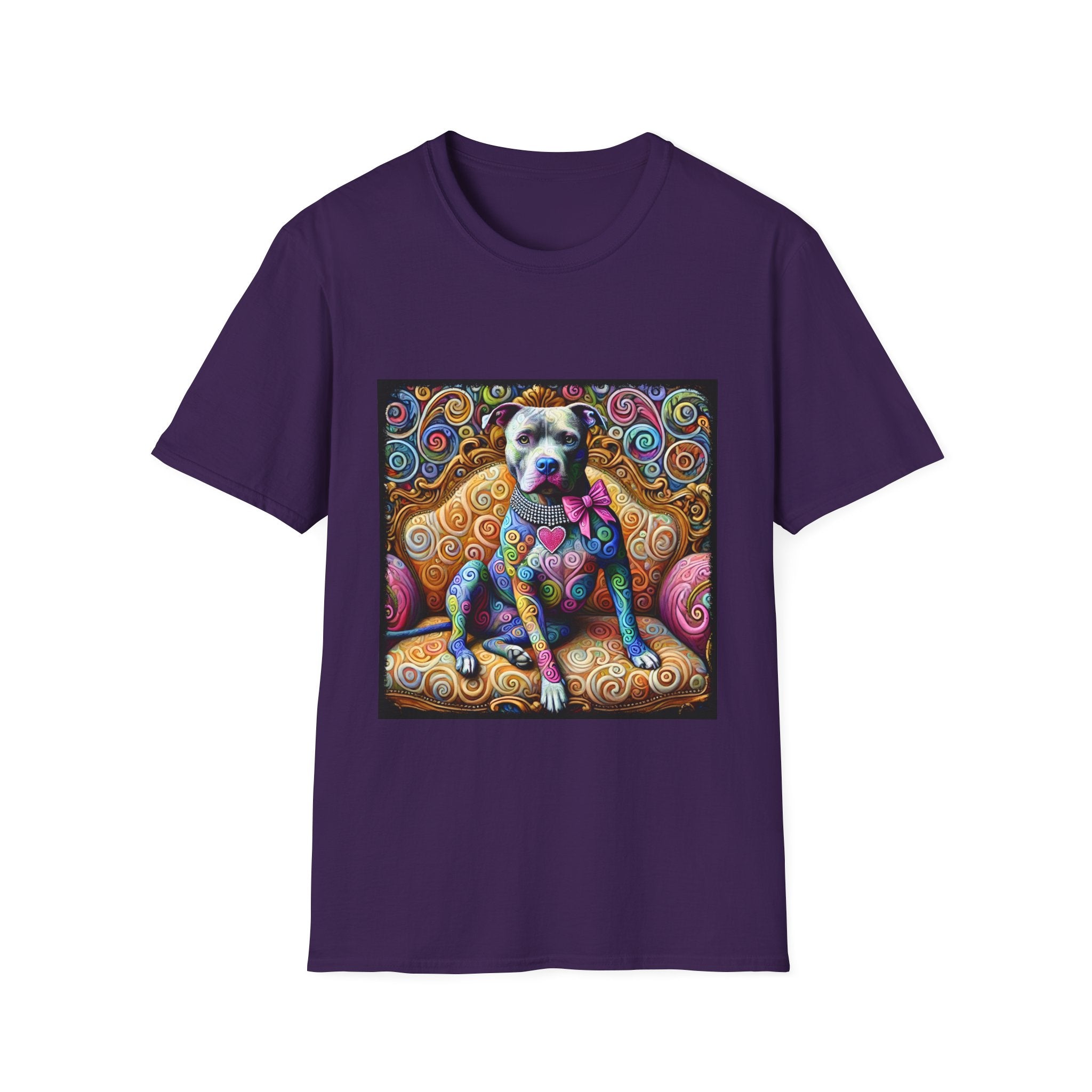 American Pit Bull Terrier Shirt | Love Swirl Dog Lover Tee