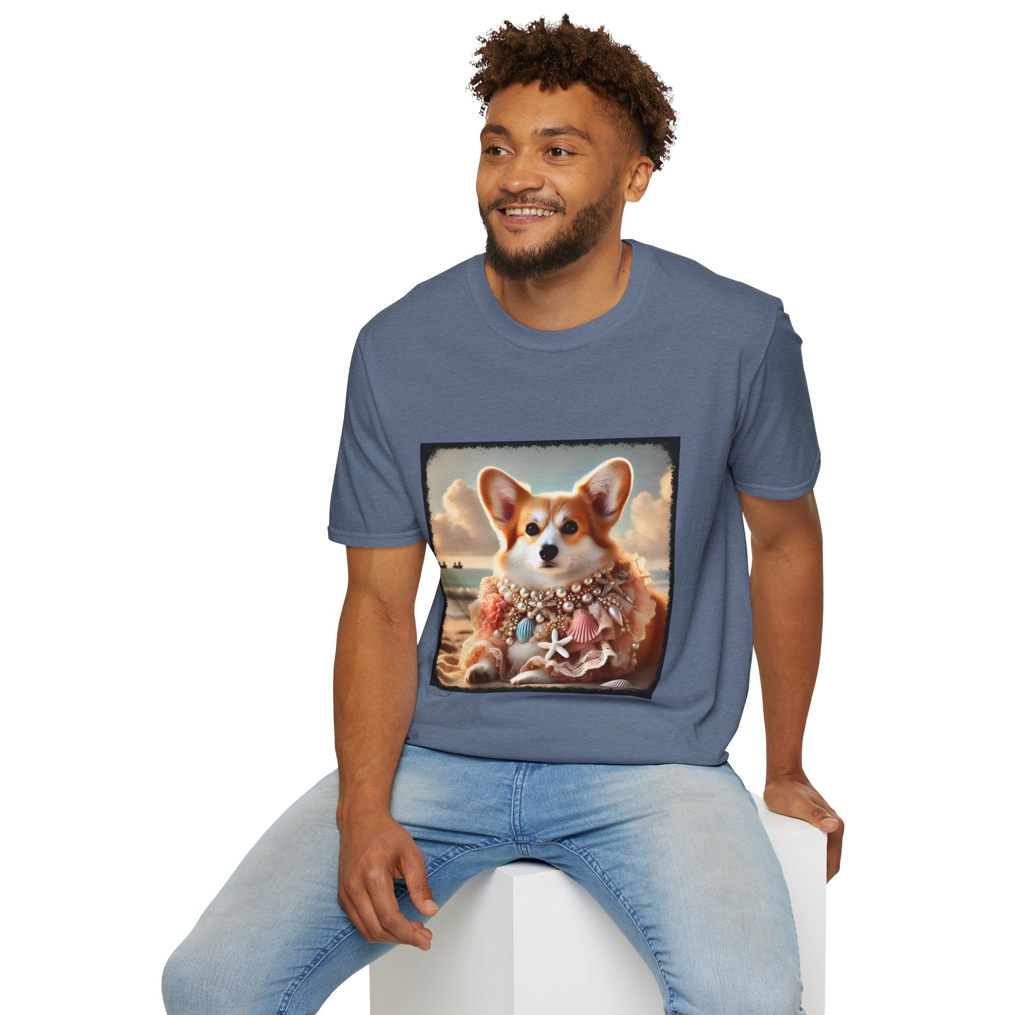Pembroke Welsh Corgi Ocean Queen | Unisex Dog T-Shirt