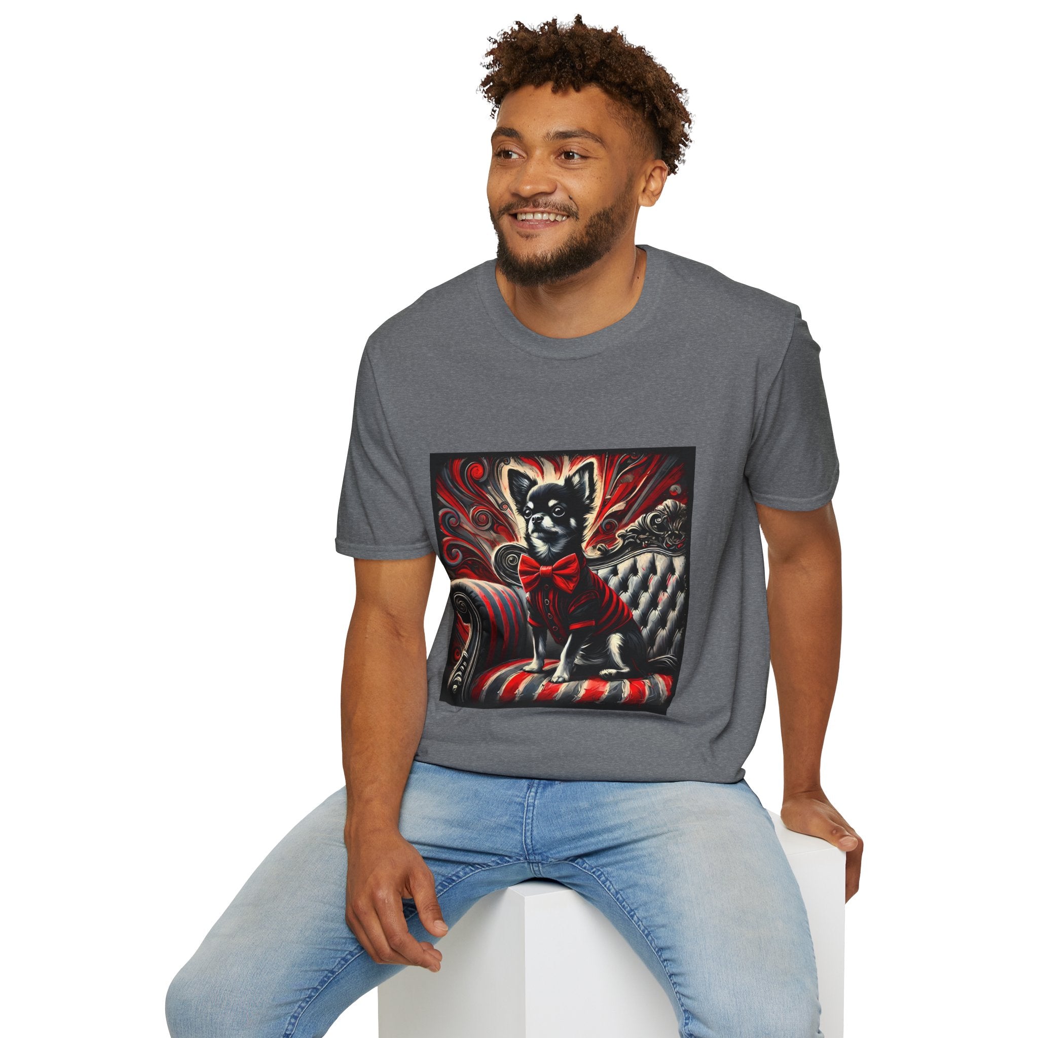 Chihuahua Red Rocker | Unisex Dog T-Shirt
