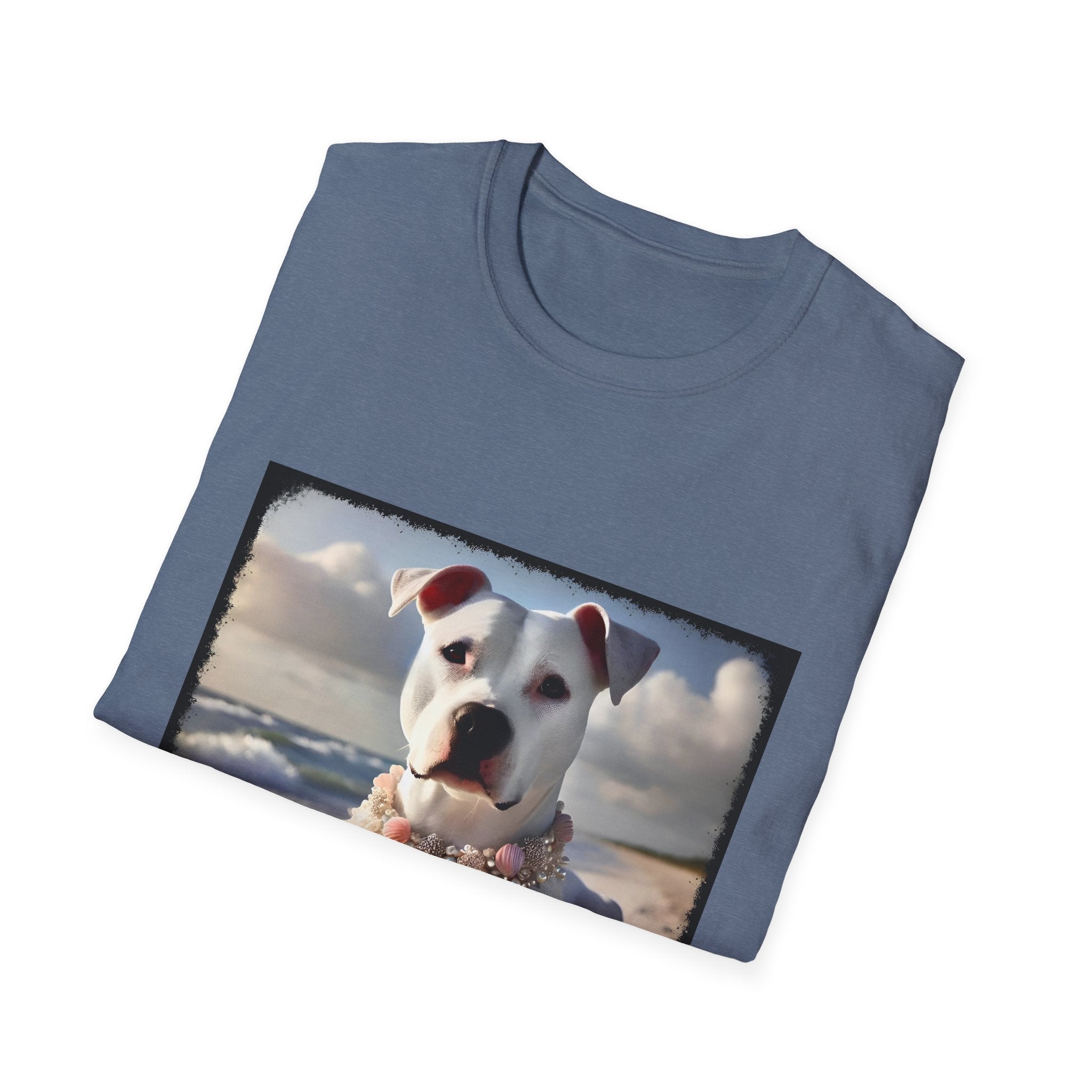 American Pit Bull Terrier Shirt | Seashell Sweetie Dog Lover Tee