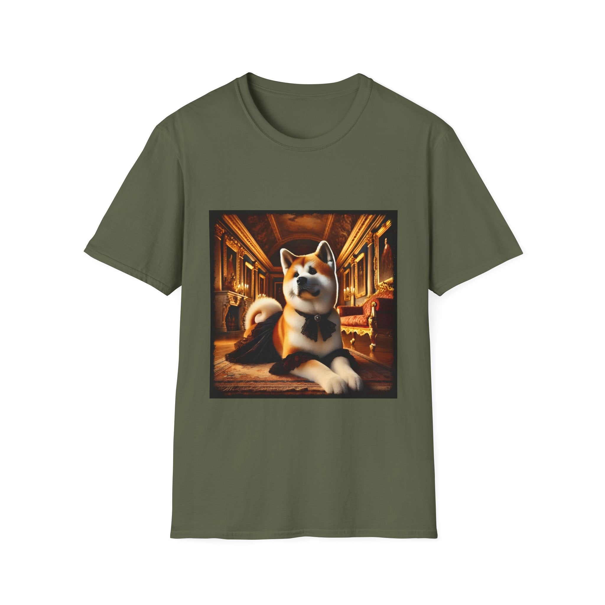Akita Shirt | Golden Gal Dog Lover Tee