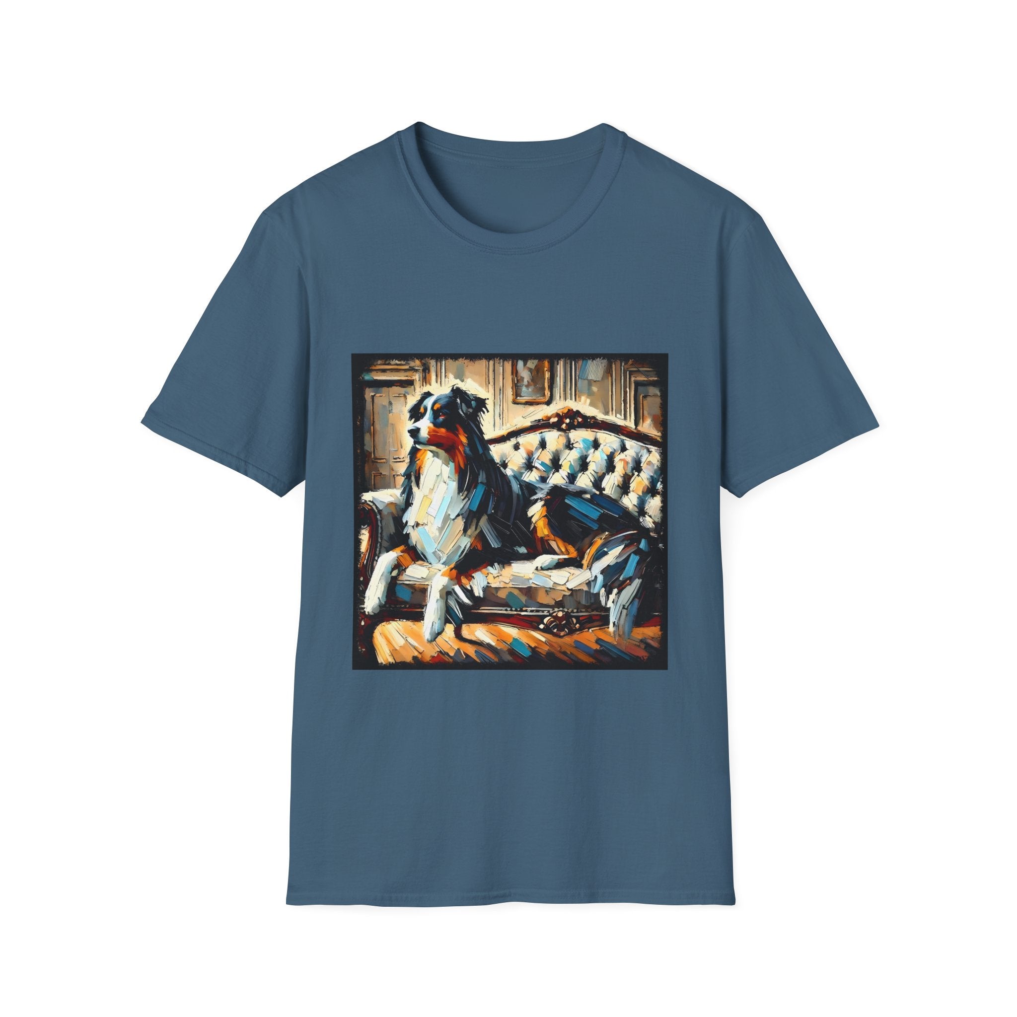 Australian Shepherd Vibrant Classic | Unisex Dog T-Shirt