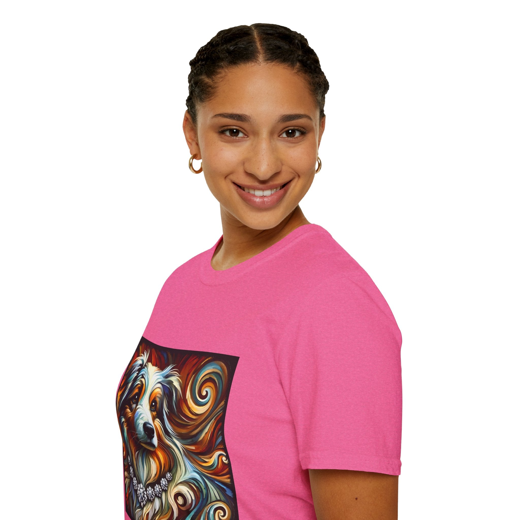 Australian Shepherd Diamond Swirl | Unisex Dog T-Shirt