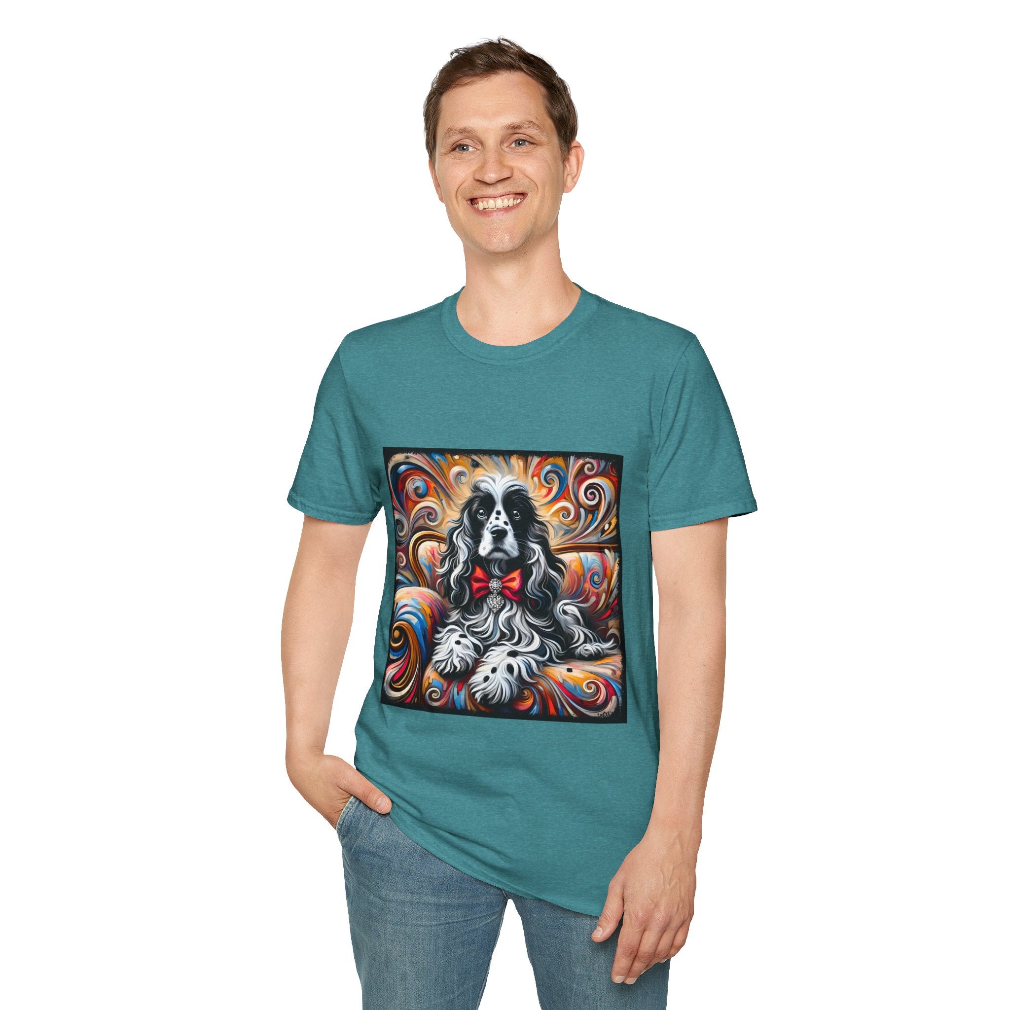 Cocker Spaniel Dream Swirl | Unisex Dog T-Shirt