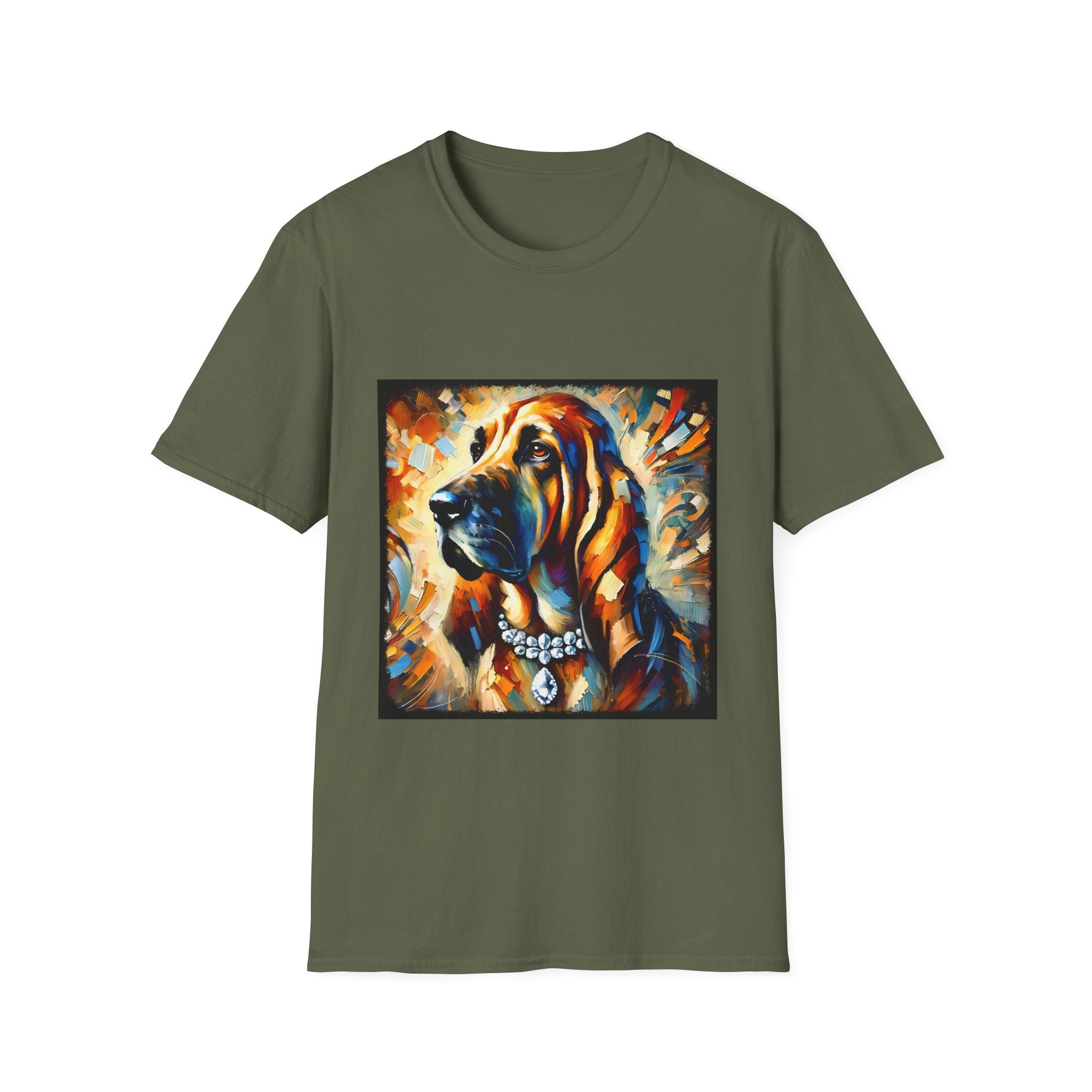 Bloodhound Diamond Bold Classic | Unisex Dog T-Shirt