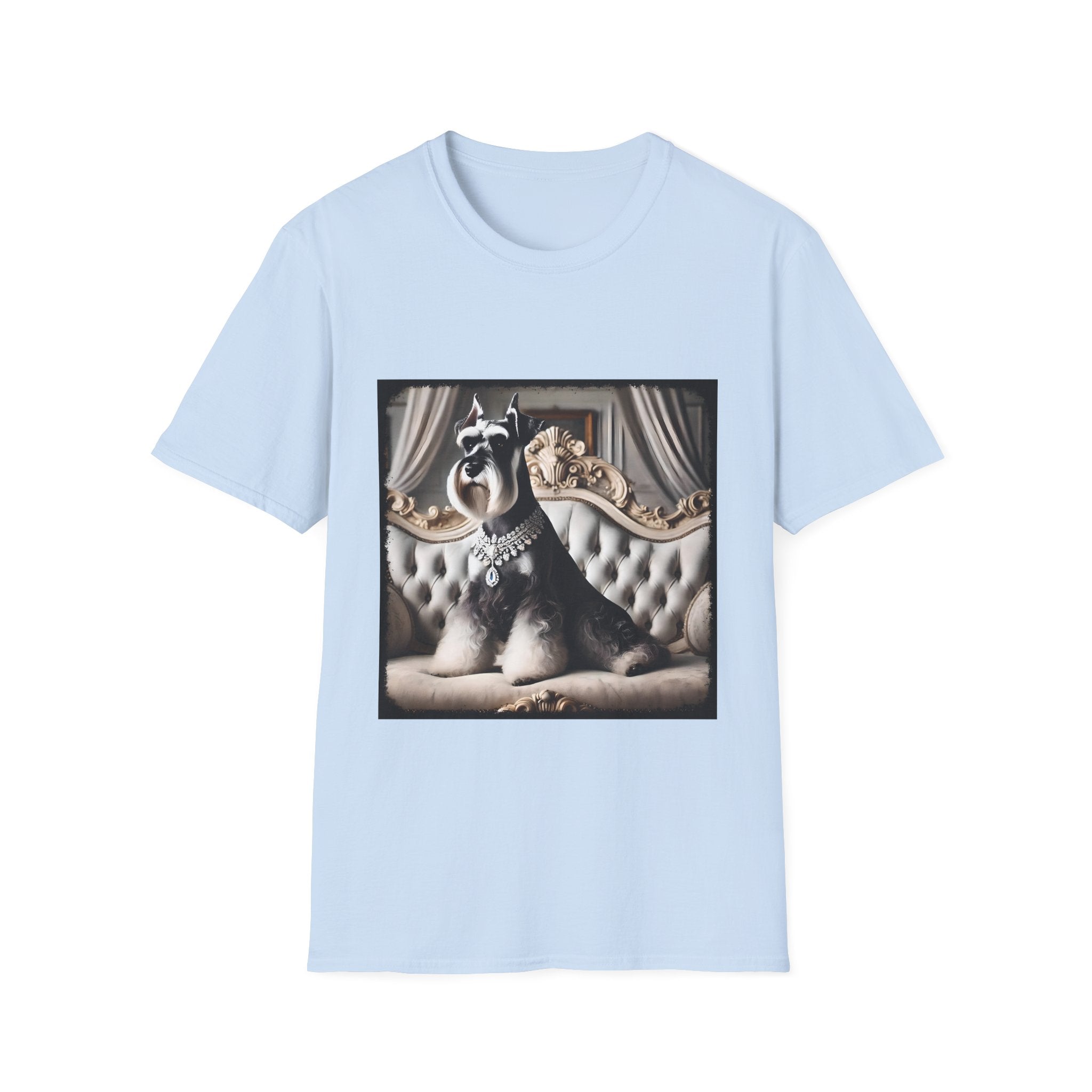 Schnauzer Diamond Diva | Unisex Dog T-Shirt