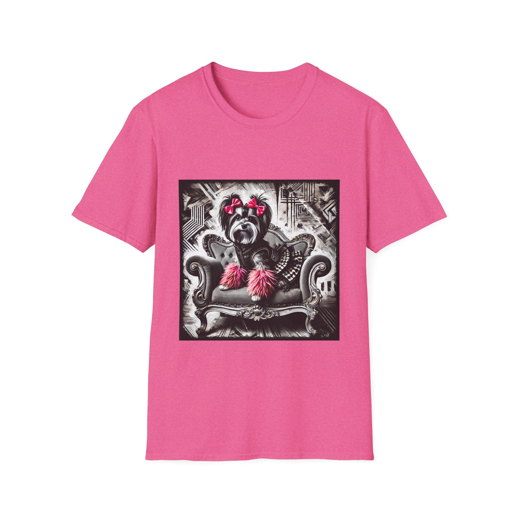 Havanese B&W Cutie |  Unisex Dog T-Shirt