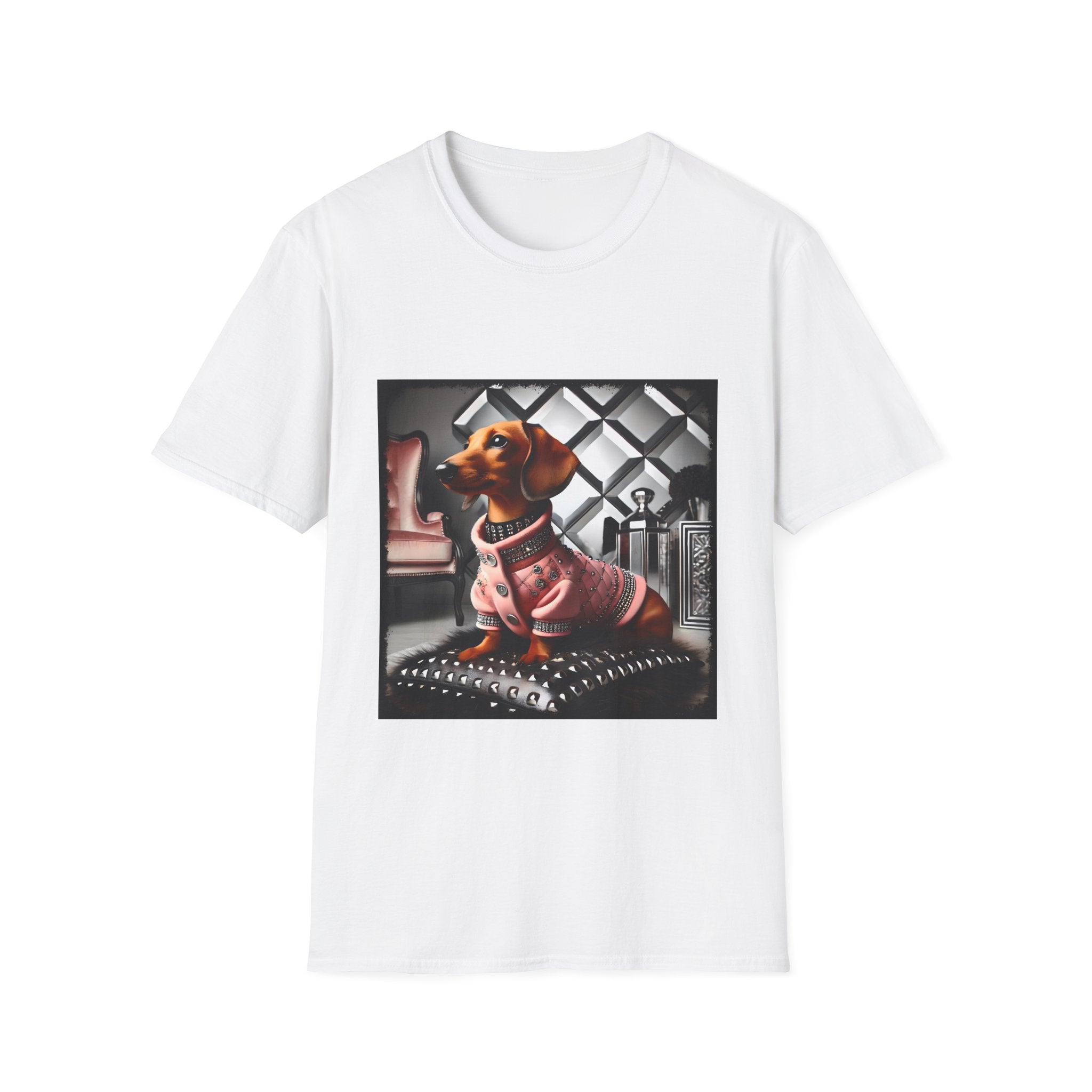 Dachshund Glam Icon | Unisex Dog T-Shirt