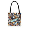 American Pit Bull Terrier Tote Bag | PitBull Posse Dog Lover Gift