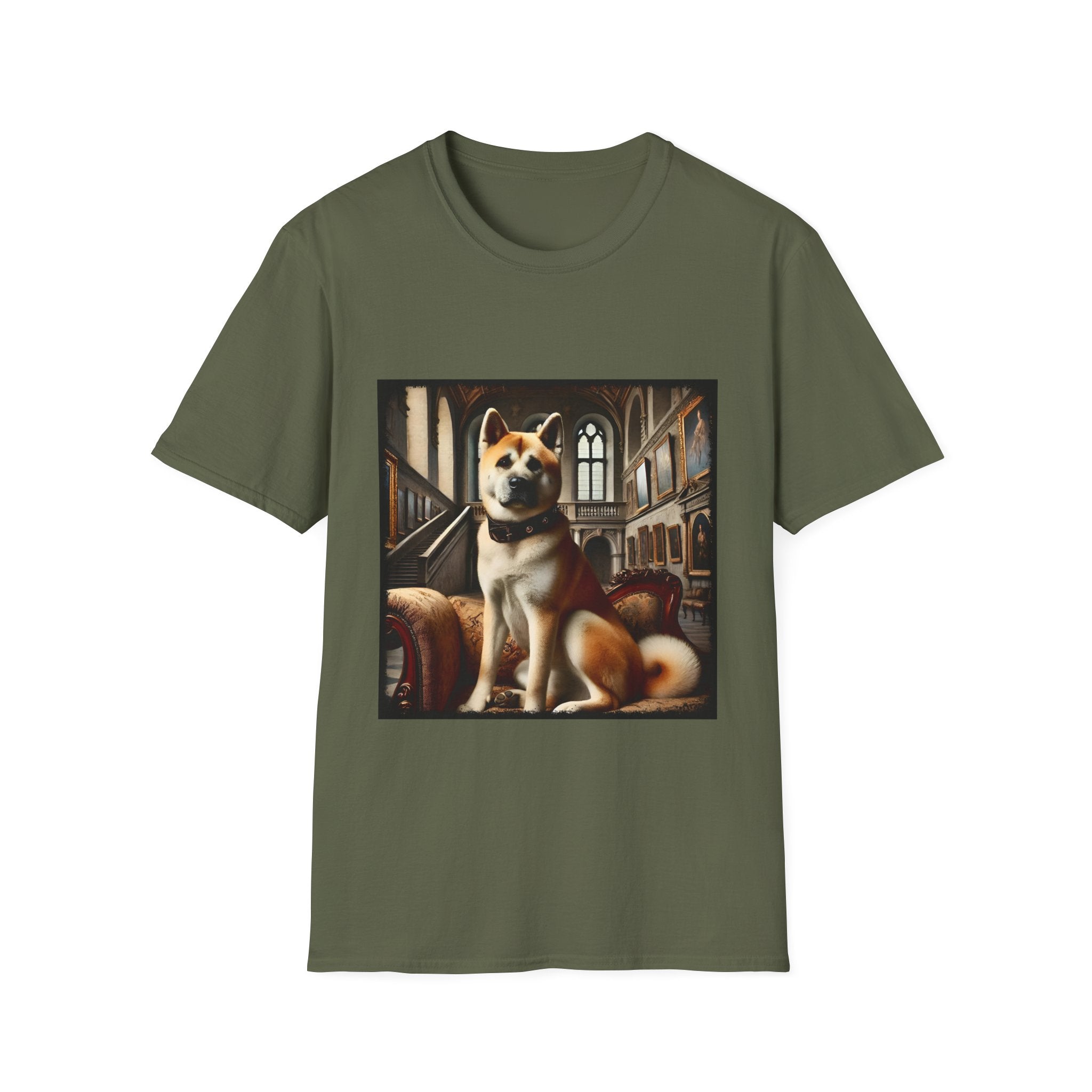 Akita Shirt | Old Money Dog Lover Tee