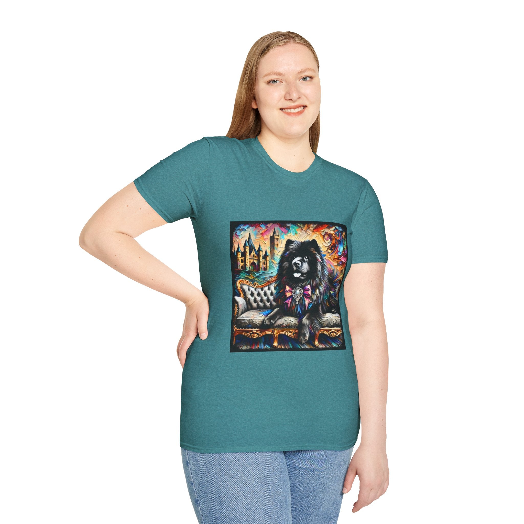 Chow Chow Vivid Diamond Classic | Unisex Dog T-Shirt