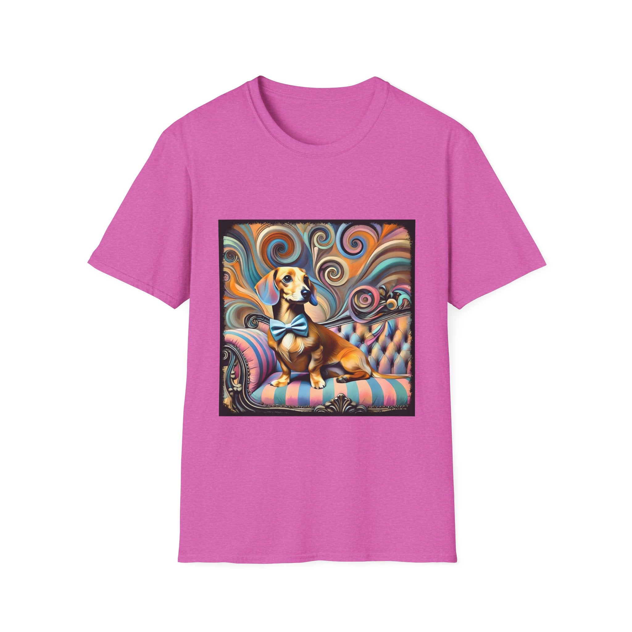 Dachshund Warm Swirl | Unisex Dog T-Shirt