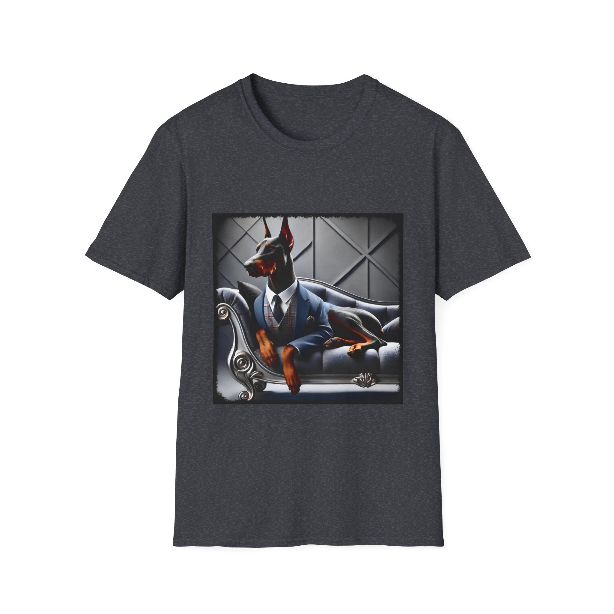 Doberman Pinscher Dapper Dude | Unisex Dog T-Shirt