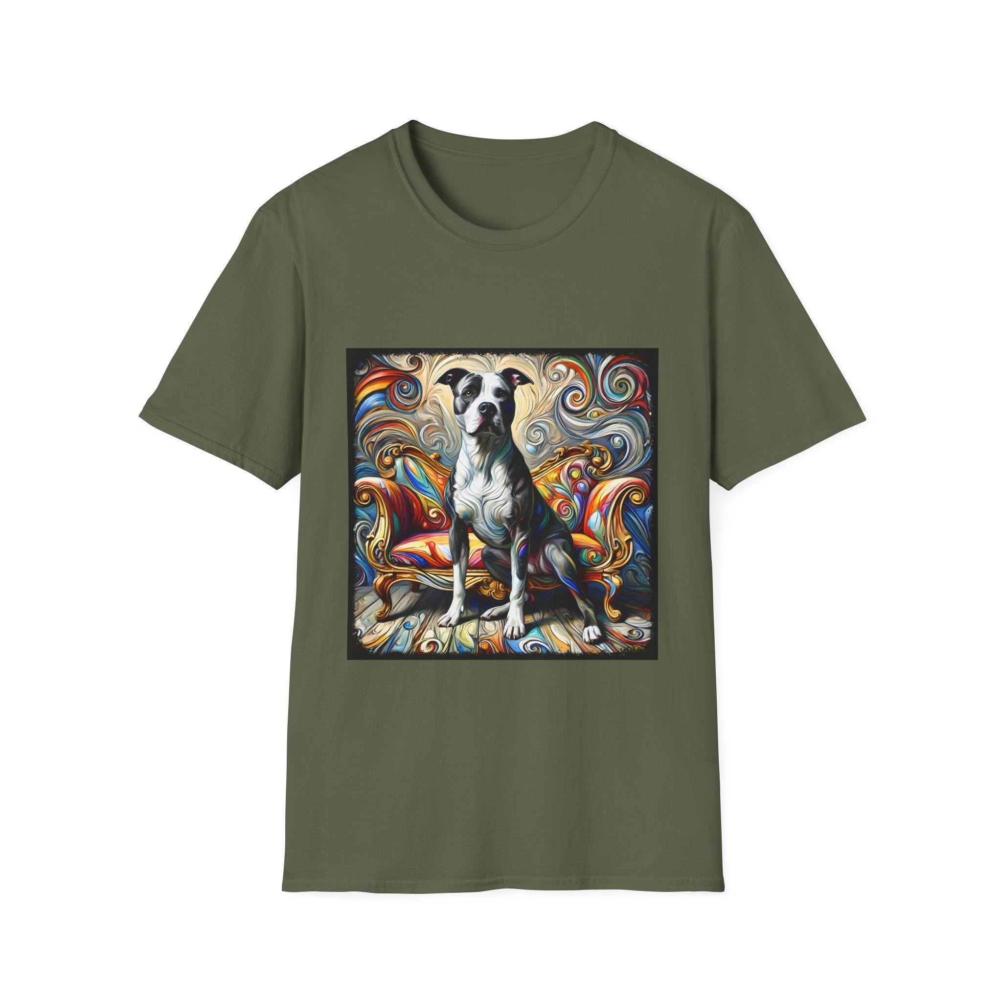 American Pit Bull Terrier Shirt | Stunning Swirl Dog Lover Tee