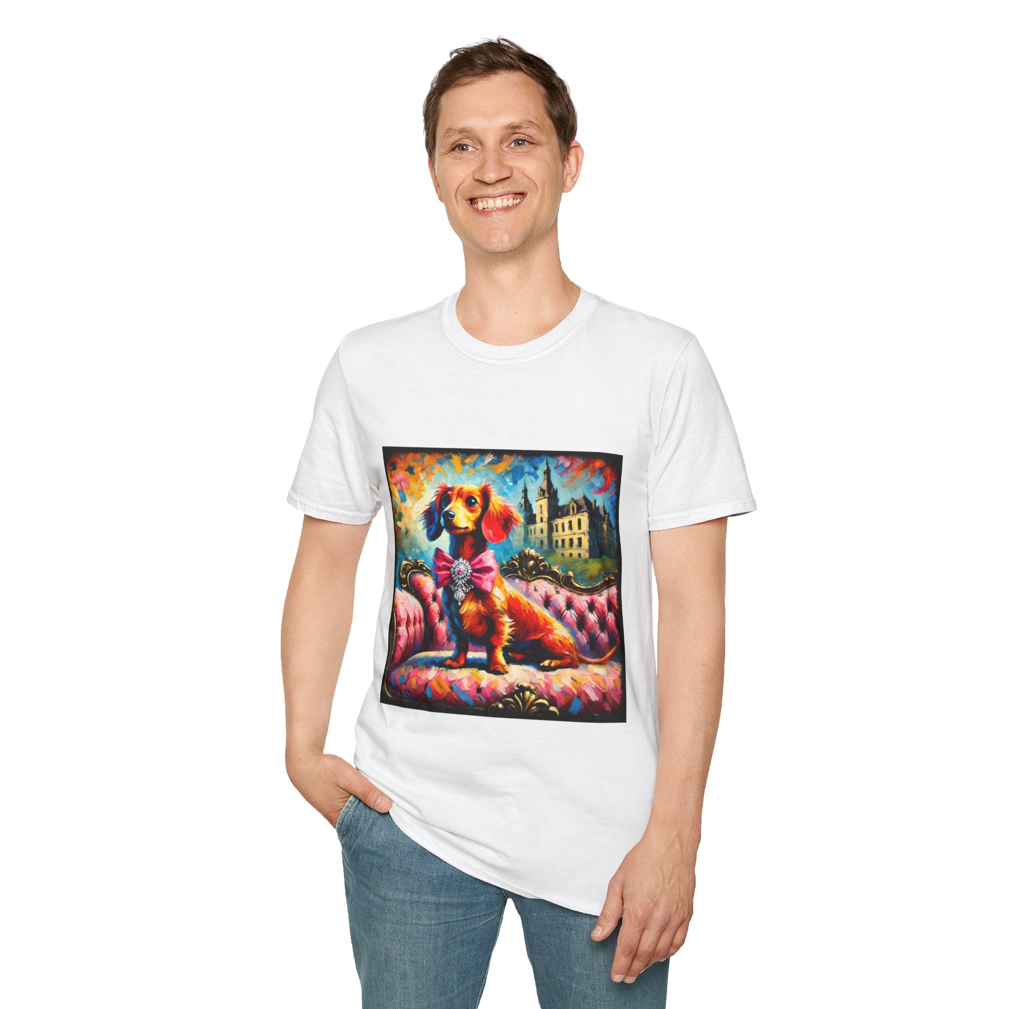 Dachshund Diamond Princess Classic | Unisex Dog T-Shirt