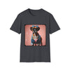 Boxer Denim Darling | Unisex Dog T-Shirt