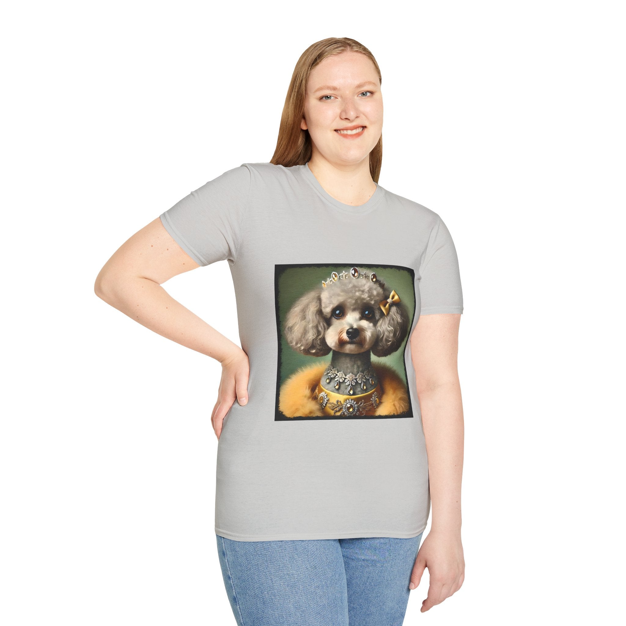 Poodle Citrine Queen | Unisex Dog T-Shirt