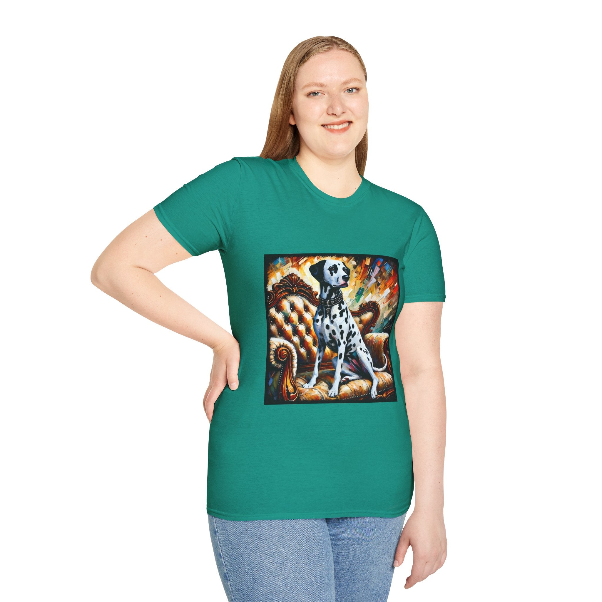 Dalmatian Sunburst Classic | Unisex Dog T-Shirt