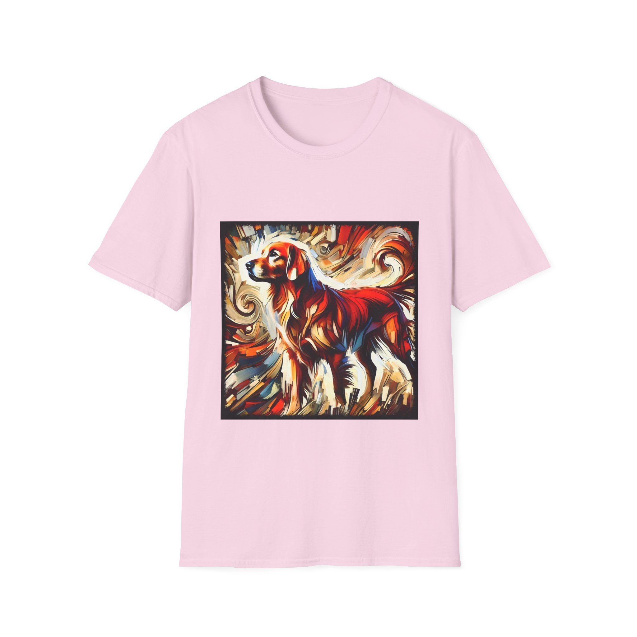 Golden Retriever Shirt | Bold Red Classic Dog Lover Tee