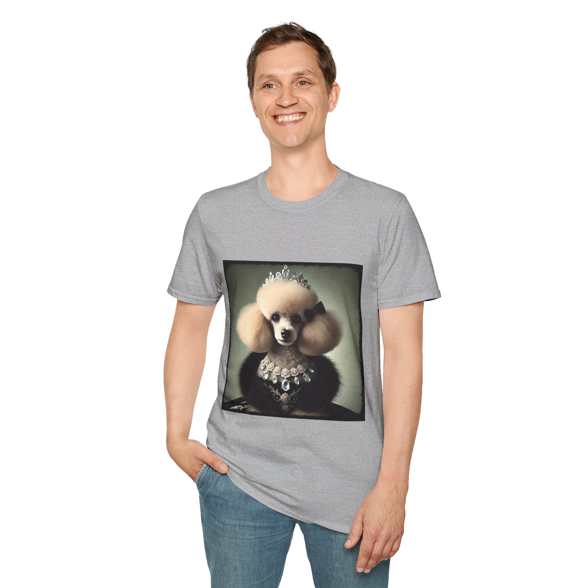 Poodle Crystal Queen | Unisex Dog T-Shirt