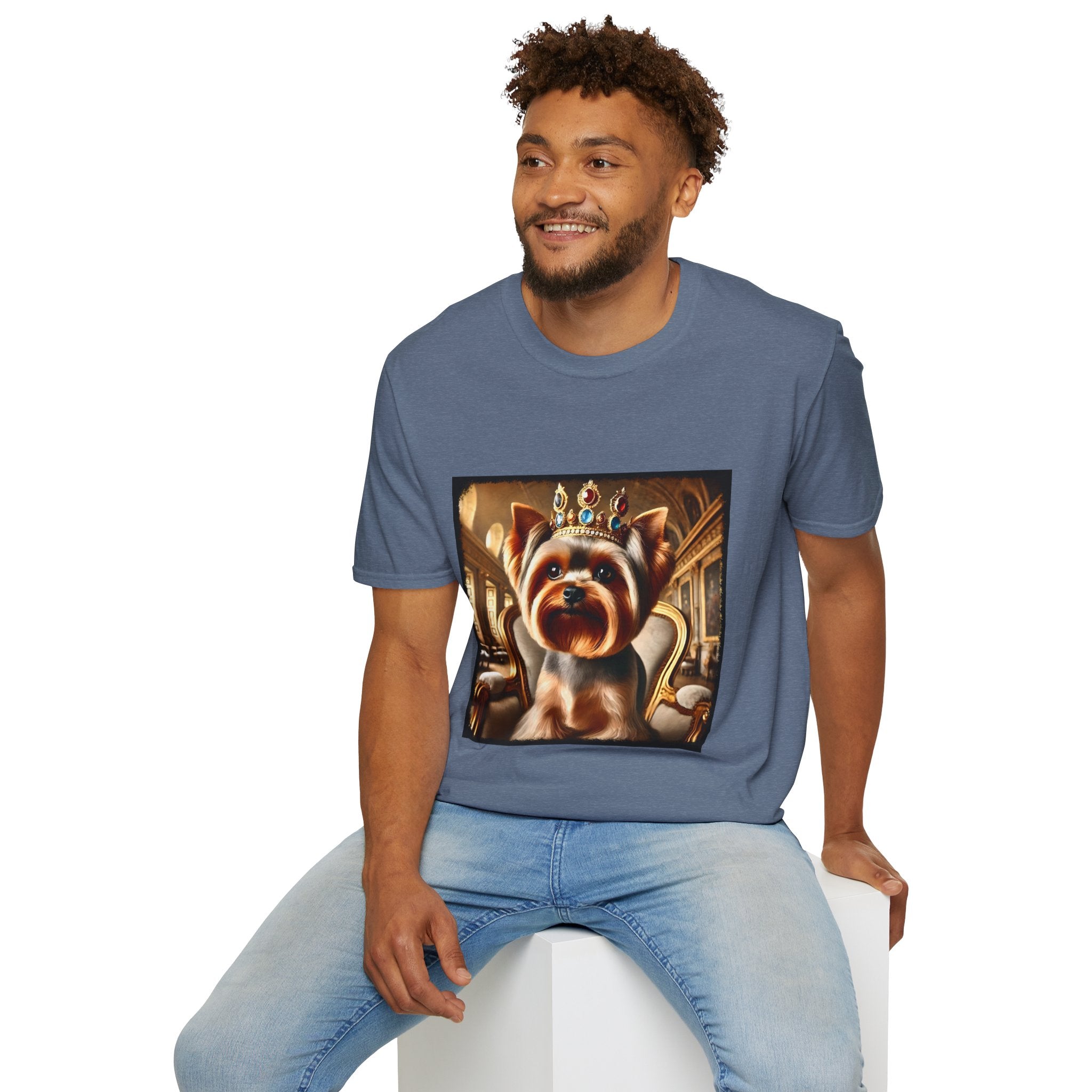 Yorkshire Terrier Mighty Monarch | Unisex Dog T-Shirt