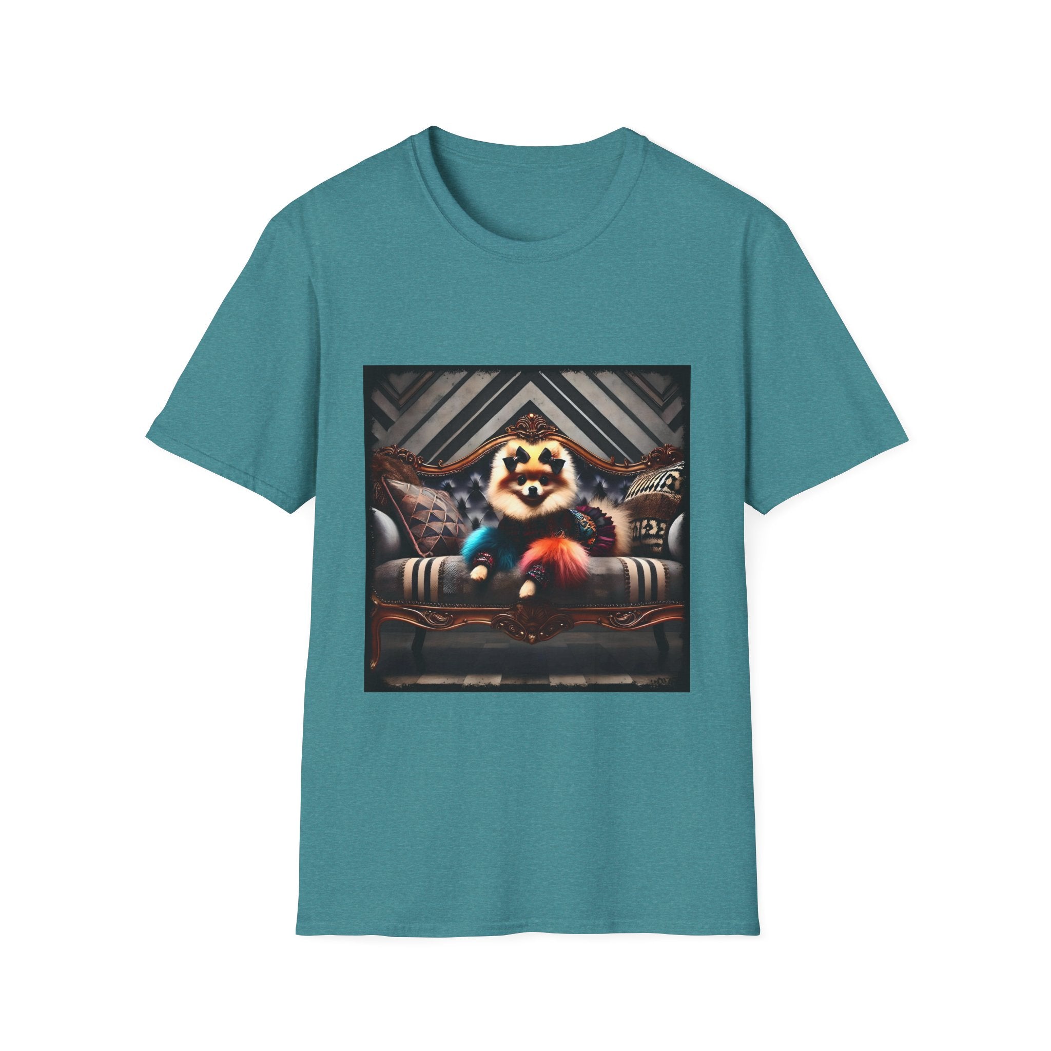Pomeranian Fierce Fashionista | Unisex Dog T-Shirt