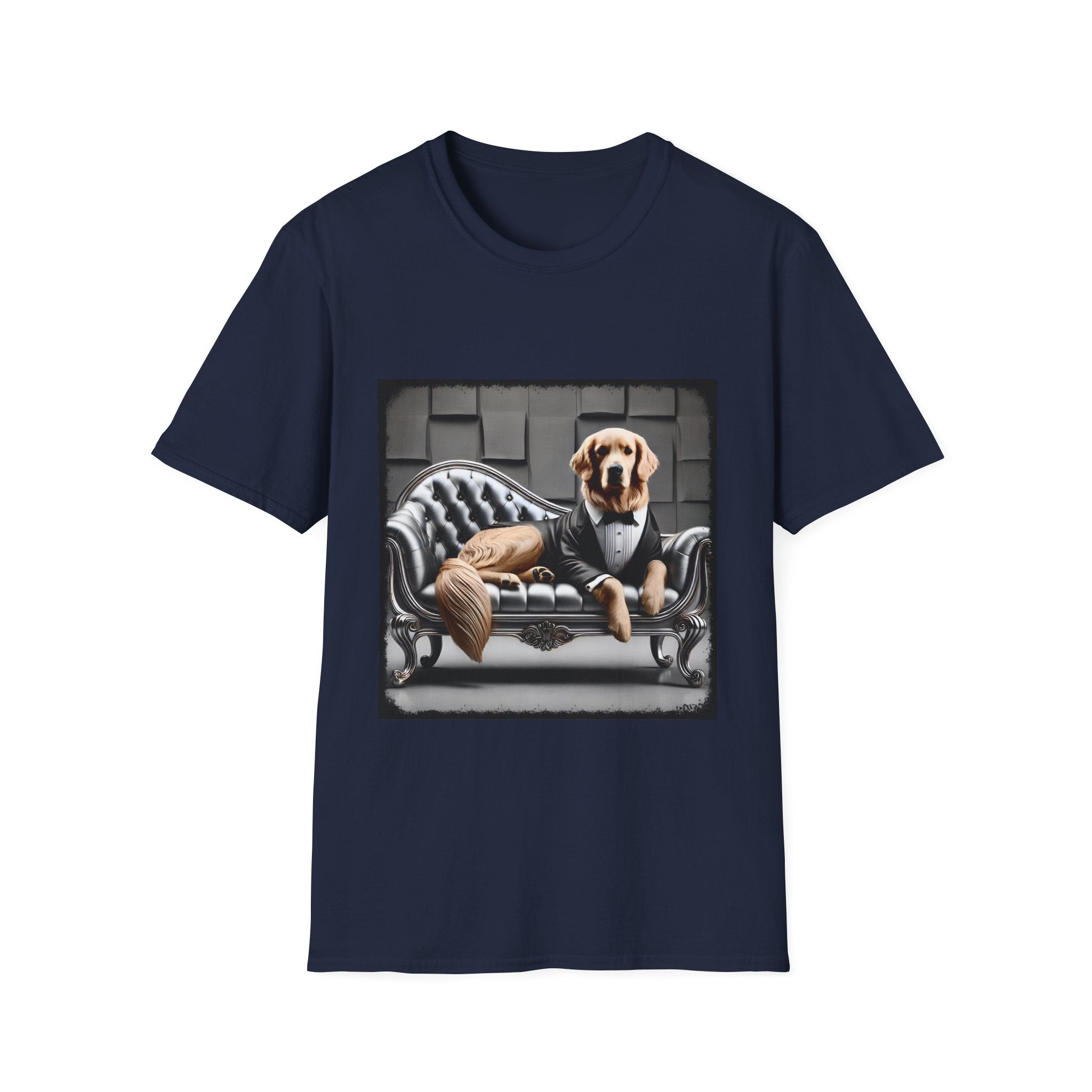 Golden Retriever Shirt | Bowtie Boss Dog Lover Tee
