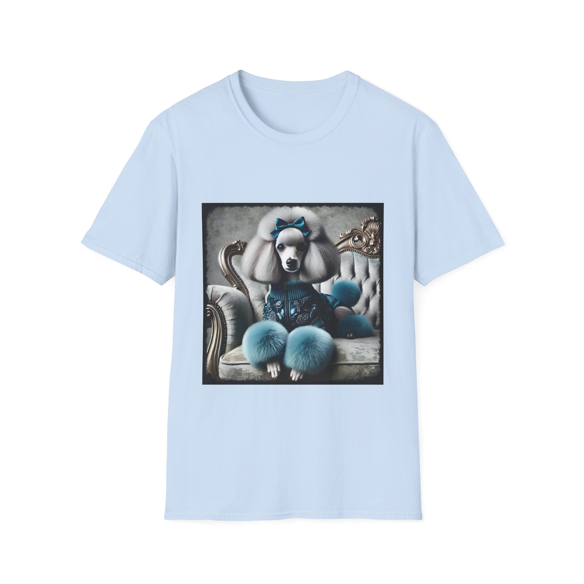 Poodle Bow Boss | Unisex Dog T-Shirt