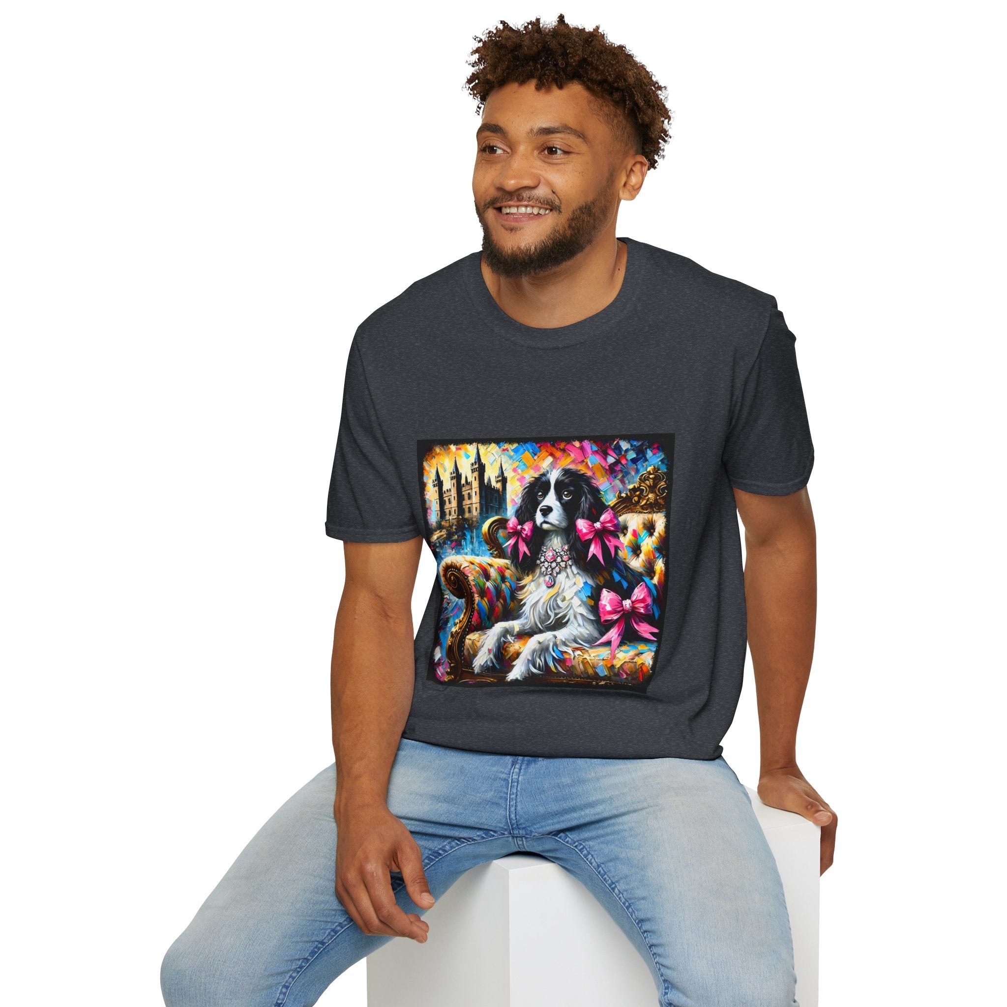 English Springer Spaniel Diamond Princess Classic | Unisex Dog T-Shirt