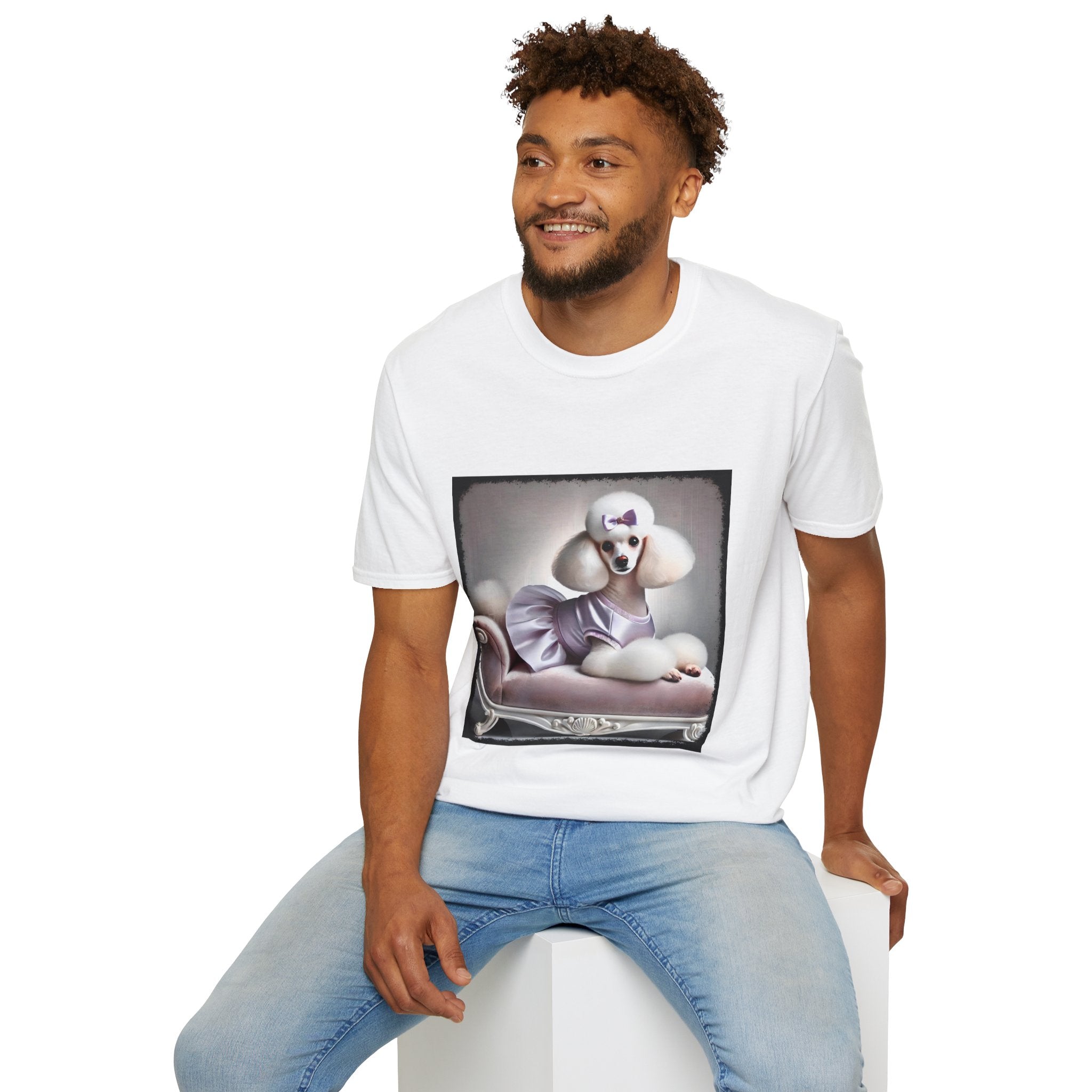 Poodle Lilac Lady | Unisex Dog T-Shirt