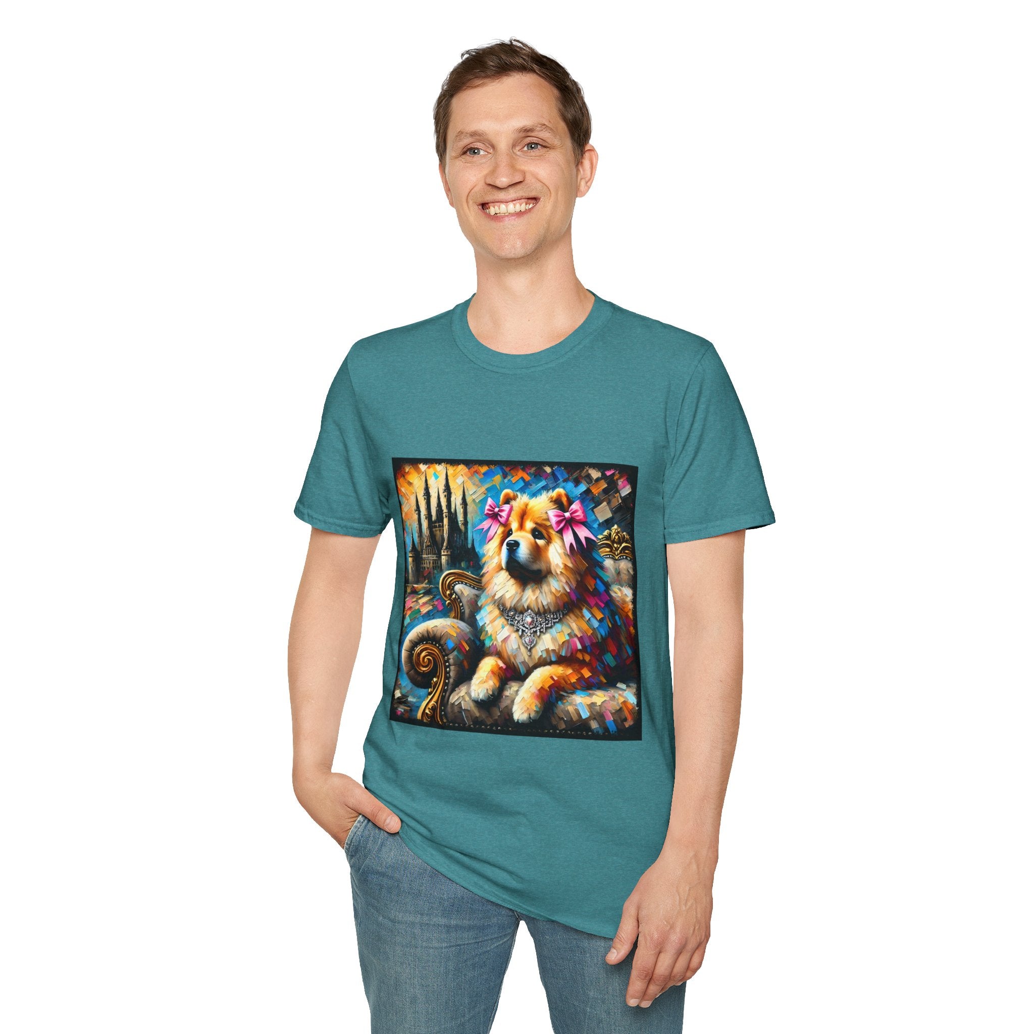 Chow Chow Diamond Princess Classic | Unisex Dog T-Shirt