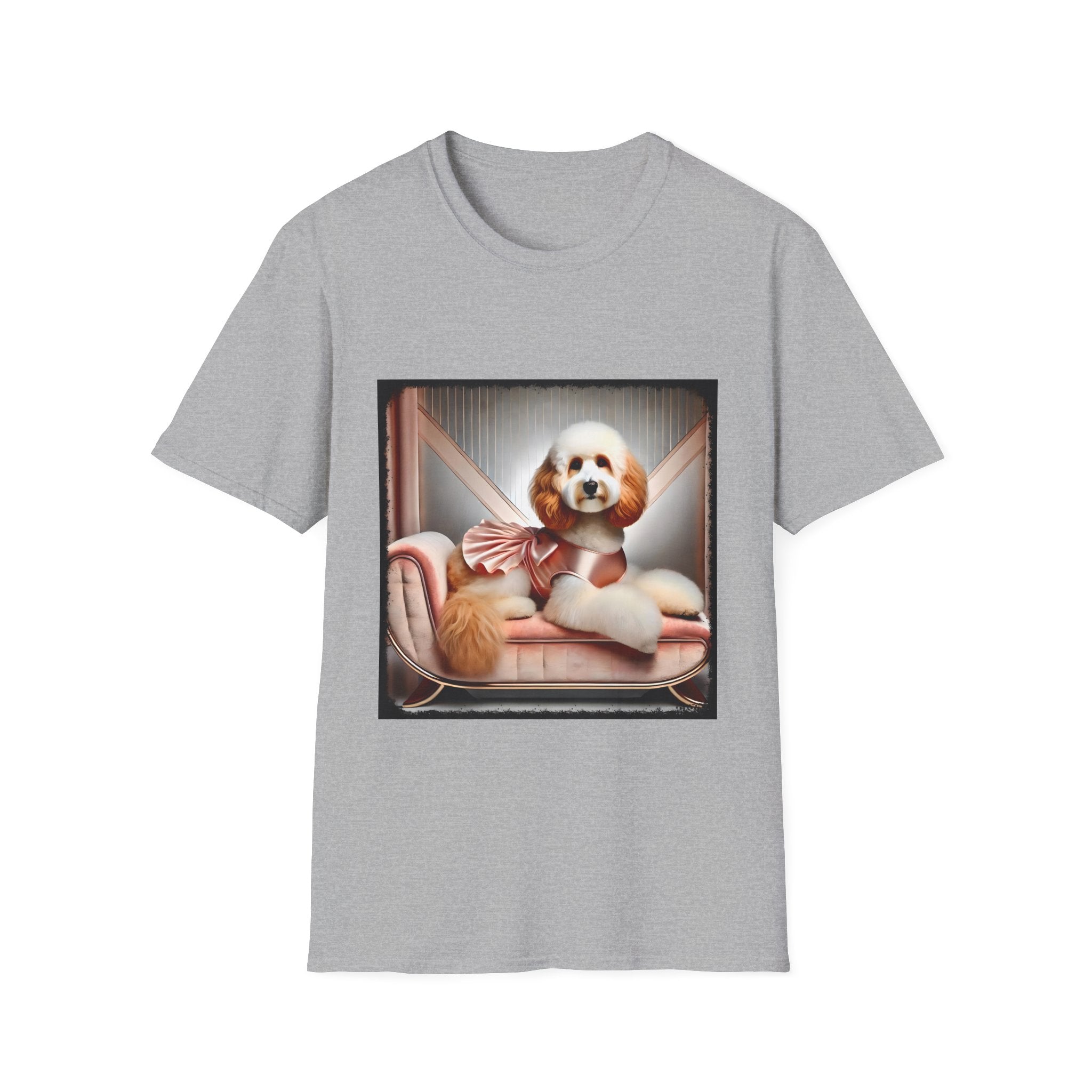 Aussiedoodle Peach Posh | Unisex Dog T-Shirt