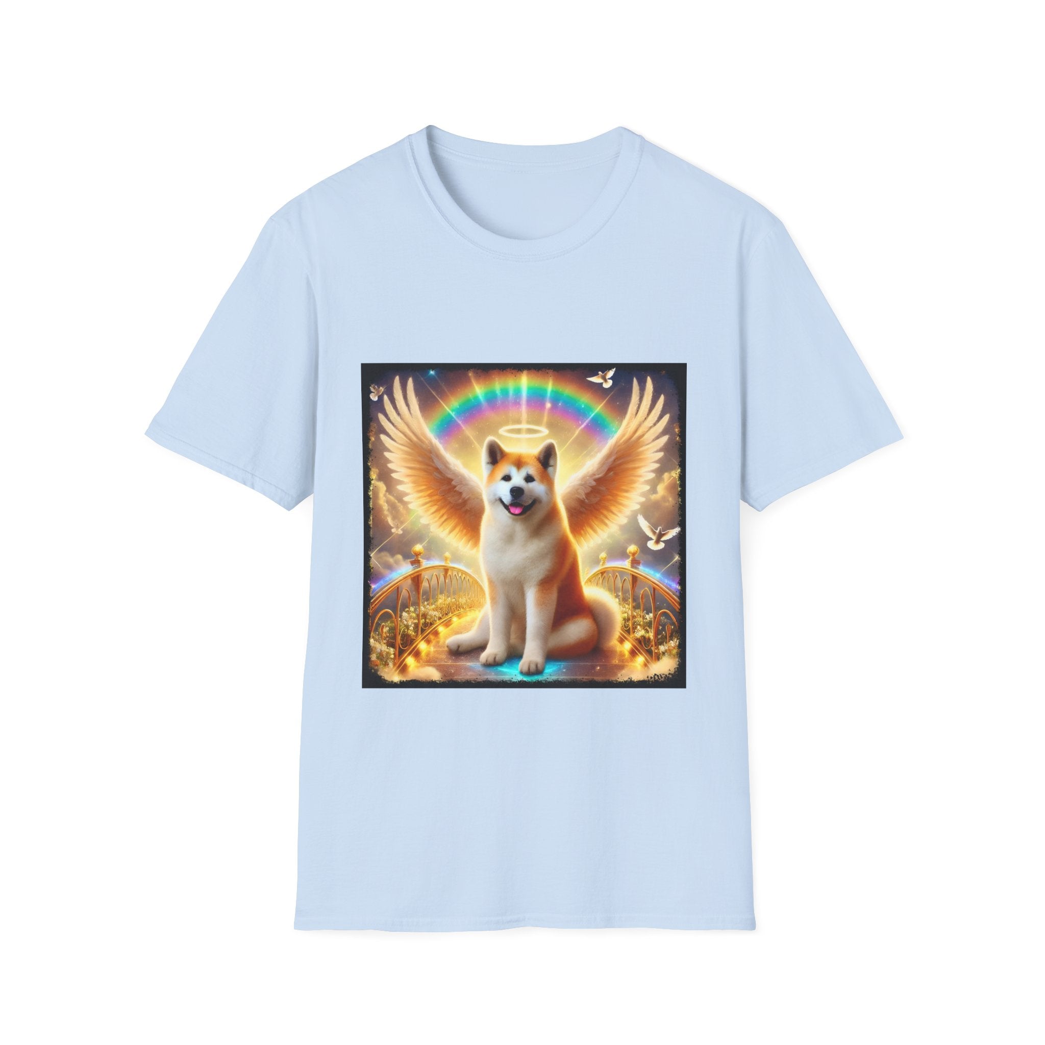 Akita Shirt | Rainbow Bridge Dog Lover Tee