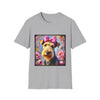 Airedale Terrier Shirt | Pastel Rose Classic Dog Lover Tee