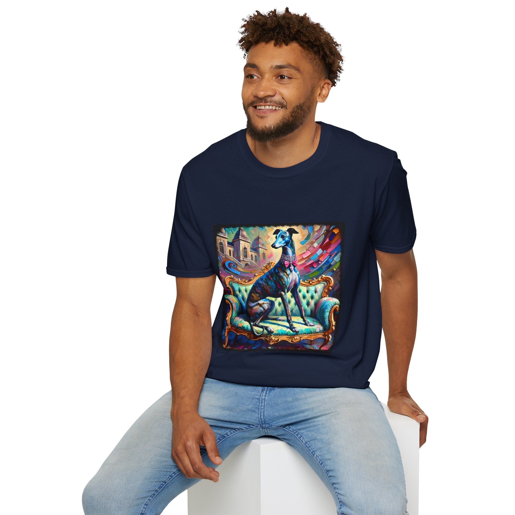 Greyhound Diamond Princess Classic | Unisex Dog T-Shirt