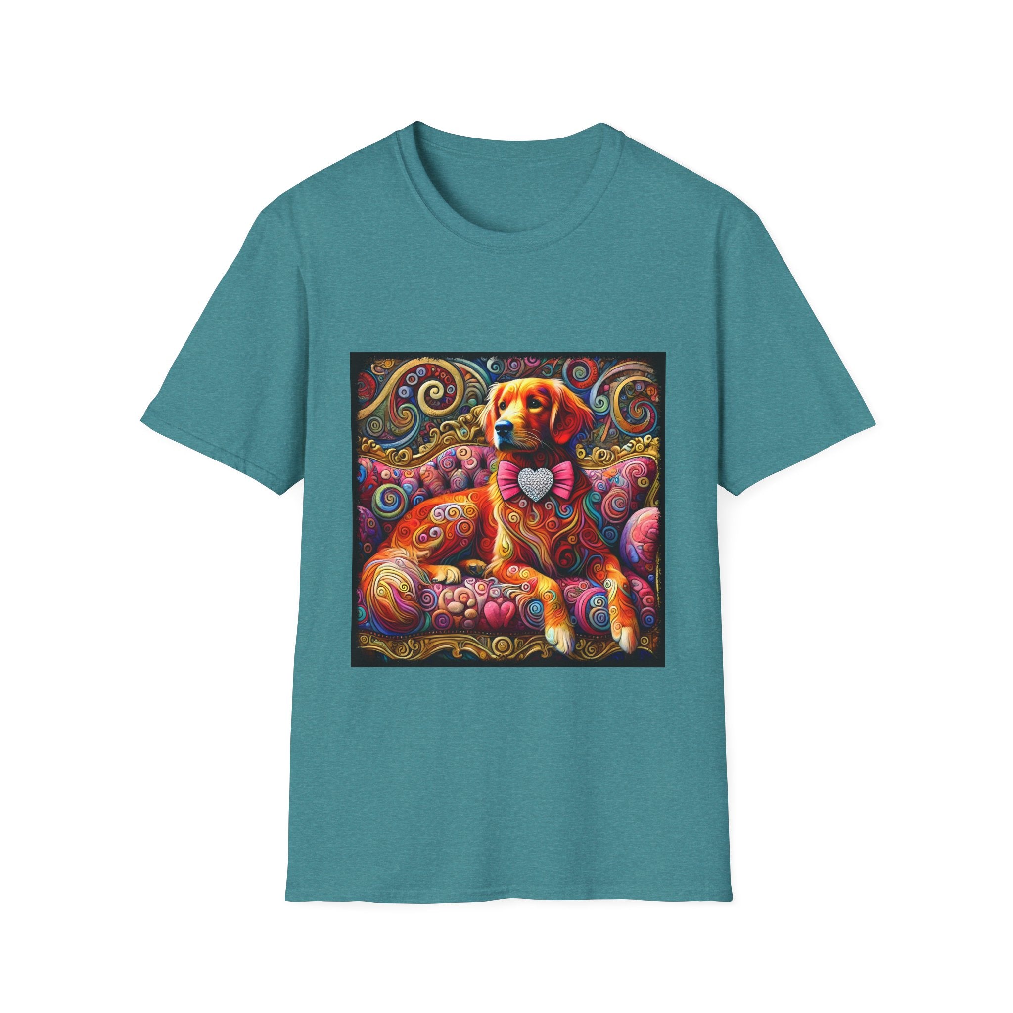 Golden Retriever Shirt | Love Swirl Dog Lover Tee