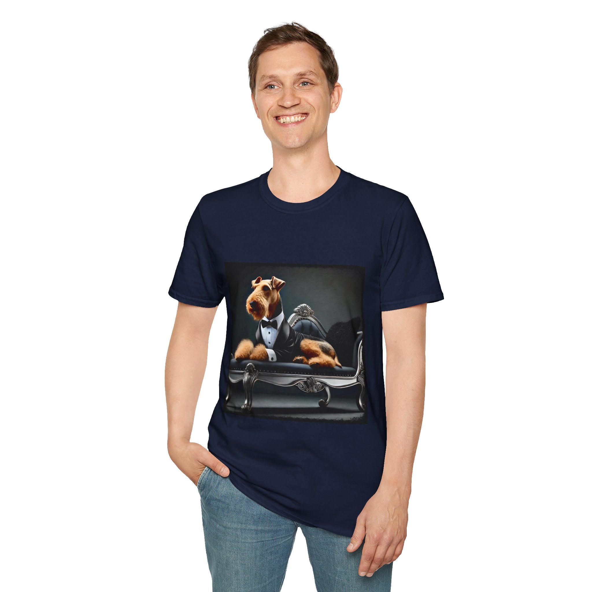 Airedale Terrier Shirt | Handsome Dude Dog Lover Tee